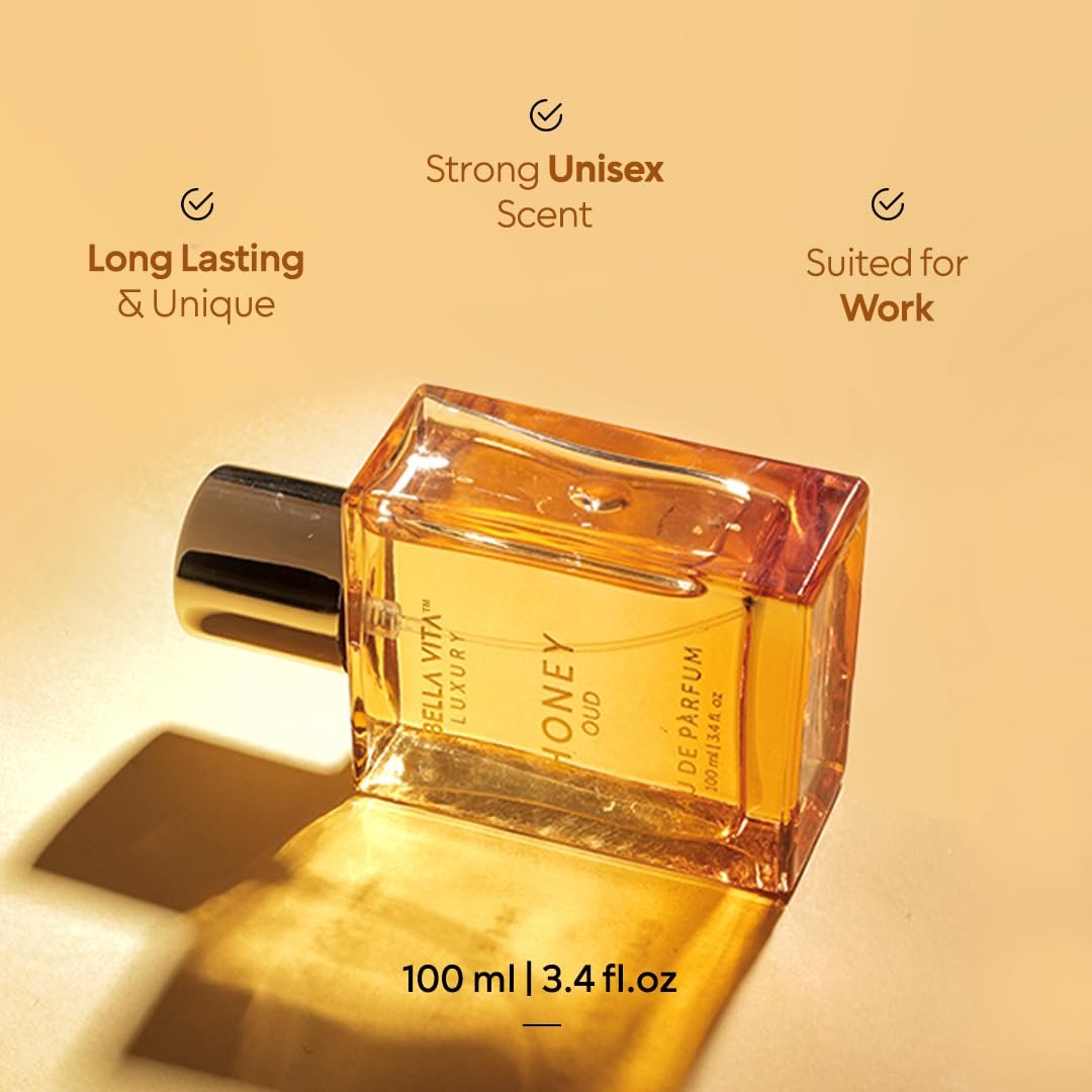The Sweet Spot by BellaVita Luxury | 2x100ml Perfumes | Honey Oud & Date Woman | Perfume for Men & Women | Long Lasting Fragrance | EDP - Image 7