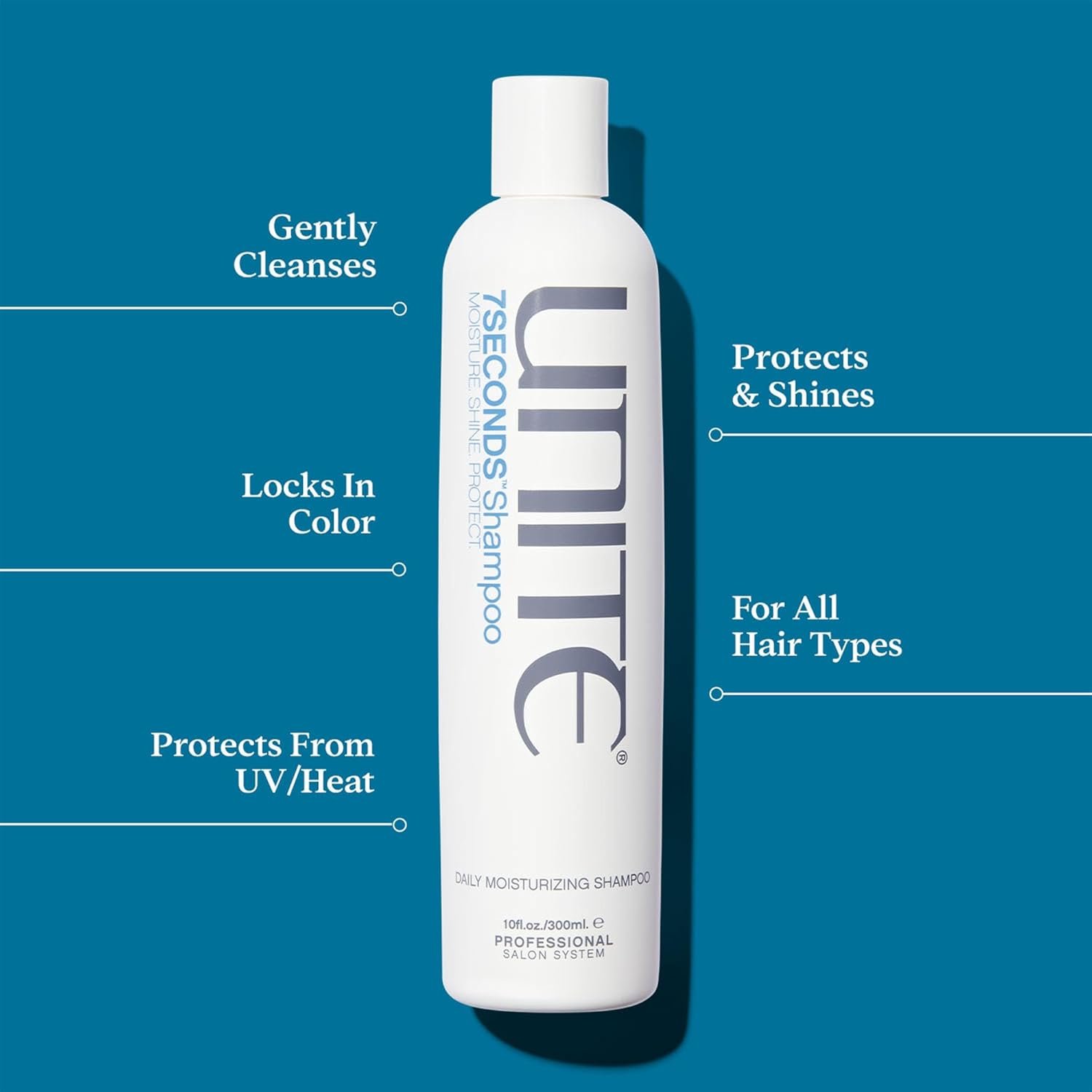 UNITE Hair - 7SECONDS Shampoo, Conditioner & Styling Crème Set – Hydrating Frizz Control for Dry, Damaged Hair – Repairs & Extends Blowout, All Hair Types. - Image 6