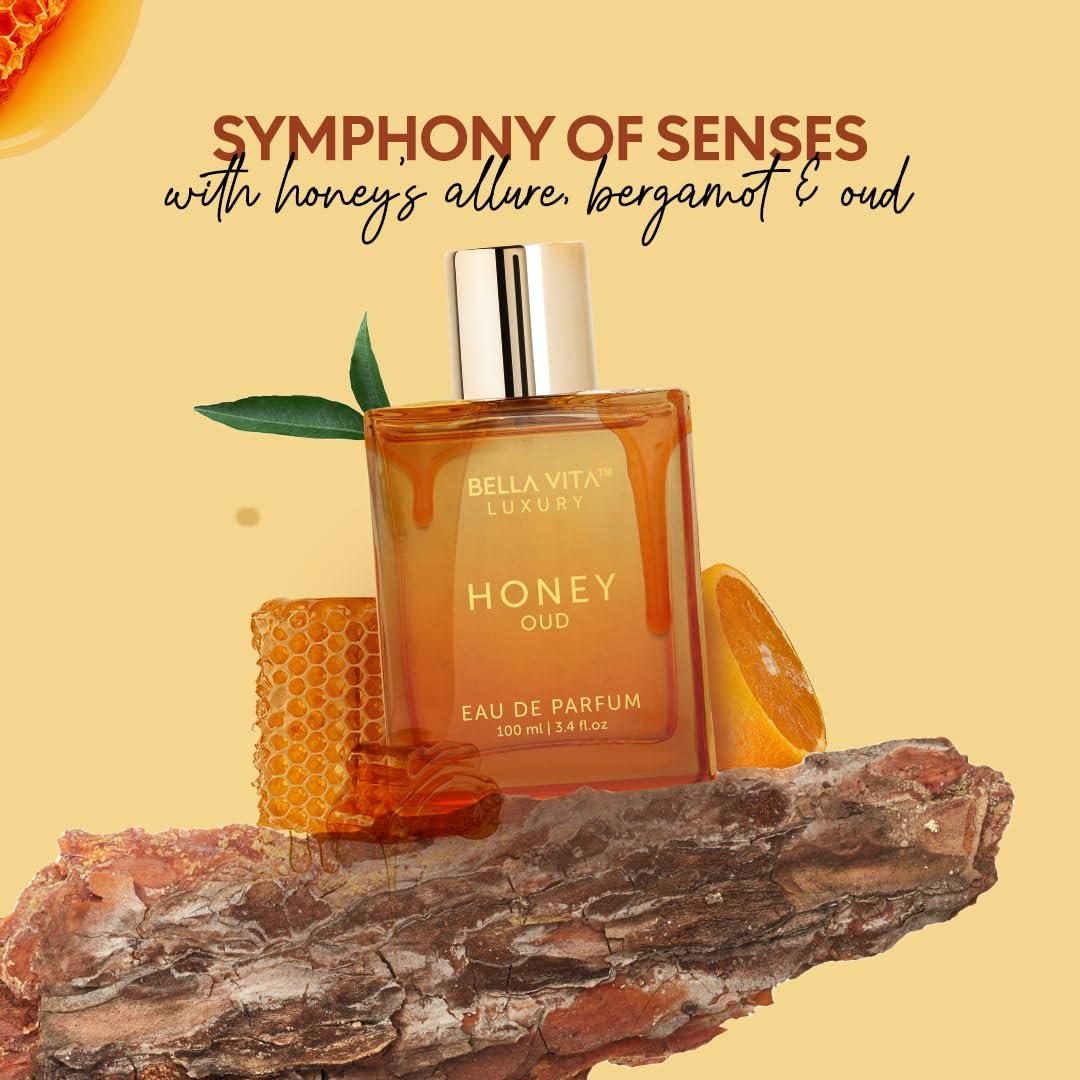 The Sweet Spot by BellaVita Luxury | 2x100ml Perfumes | Honey Oud & Date Woman | Perfume for Men & Women | Long Lasting Fragrance | EDP - Image 4