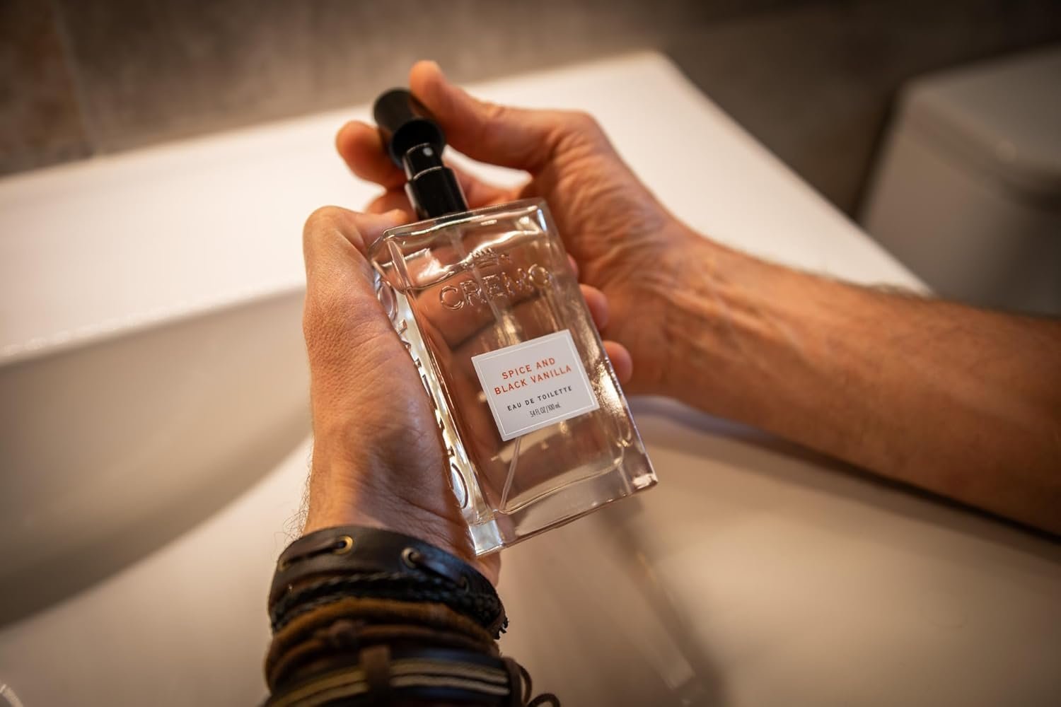 Cremo Cologne For Men - Spice & Black Vanilla Mens Cologne Spray, An Explosion of Vibrant Spices, Dark Woods and Black Vanilla, Multi-Layered Signature Men's Fragrances, 3.4 Fl Oz - Image 5