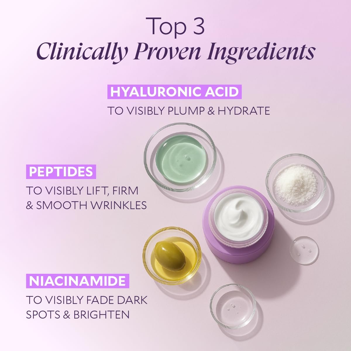 FIÈRA MoistureWiser – Anti-Aging Face Moisturizer for Mature Skin – Hydrating Face Cream with Peptides to Firm & Smooth – Facial Moisturizer, Face Lotion & Skin Care – Day & Night – 1.69 fl oz - Image 3