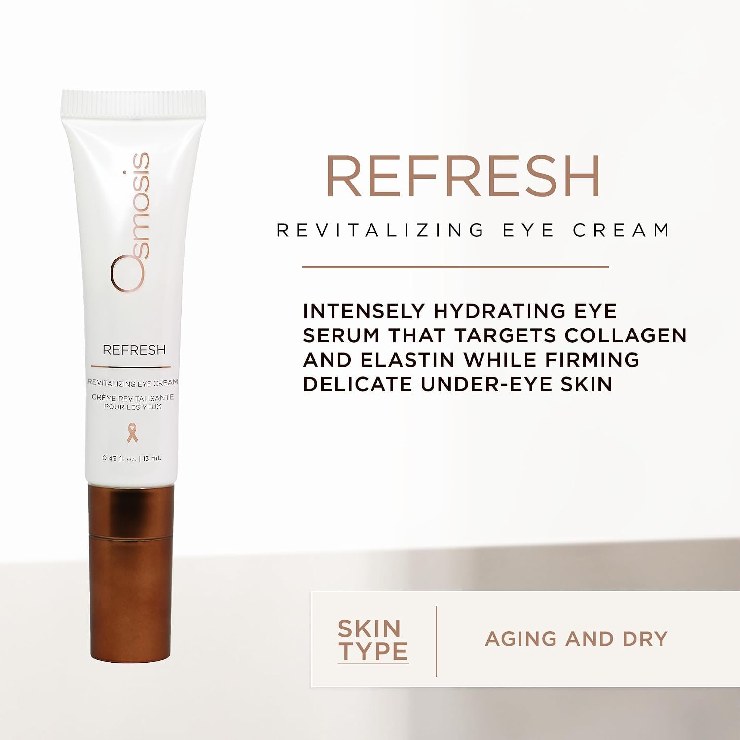 Osmosis Refresh Revitalizing Eye Cream for Fine Lines and Puffiness 0.43 Fl Oz - Image 2
