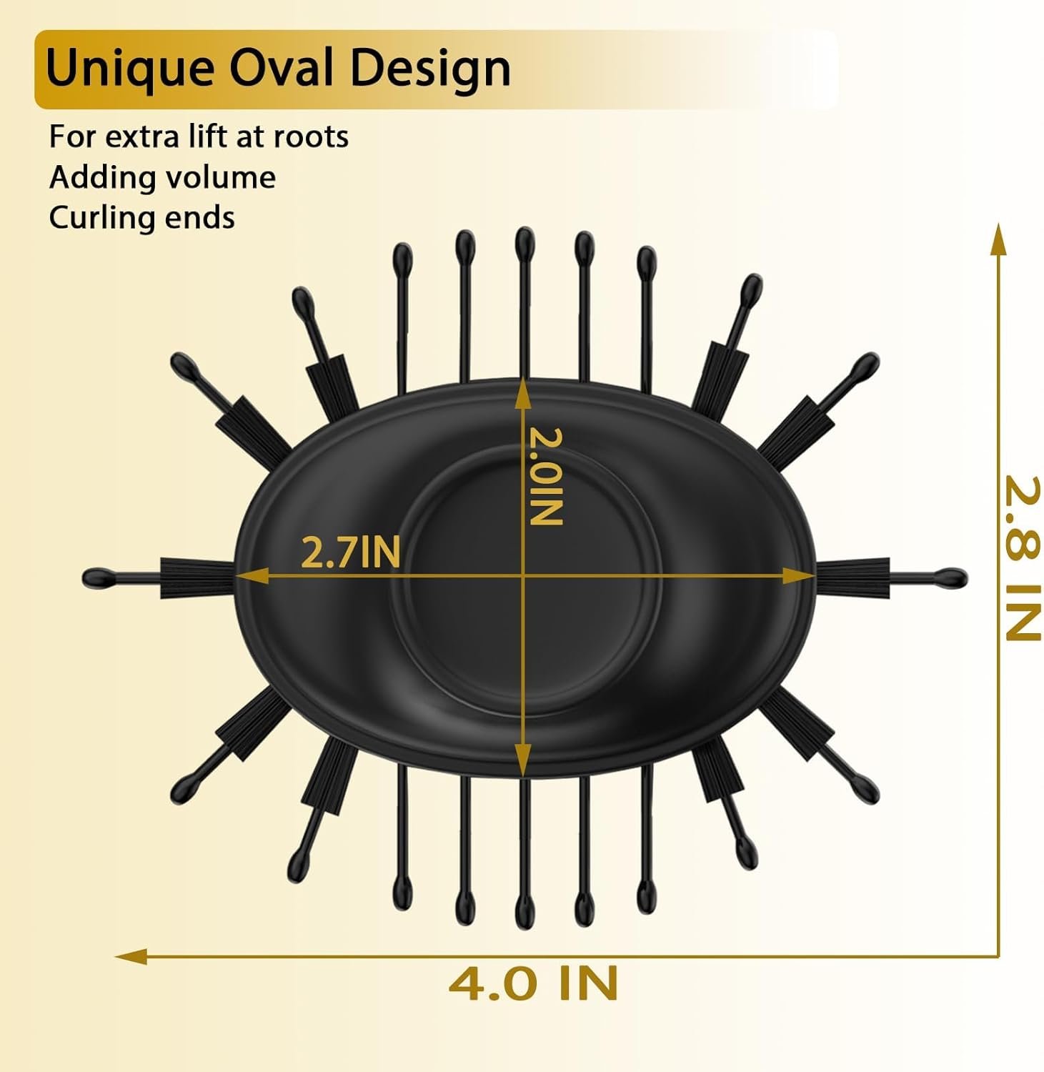 Nicebay Hair Dryer Brush, Blow Dryer Brush for Women Fast Styling, One Step Blowout Brush Hair Dryer with Display Screen-Less Frizz, More Shine, Oval Ceramic Barrel, Negative Ion - Image 6