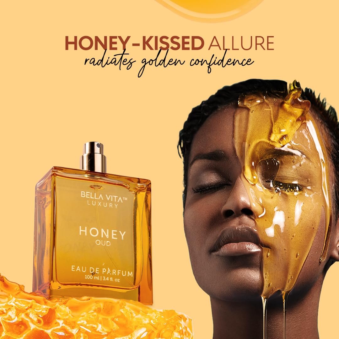The Sweet Spot by BellaVita Luxury | 2x100ml Perfumes | Honey Oud & Date Woman | Perfume for Men & Women | Long Lasting Fragrance | EDP - Image 5