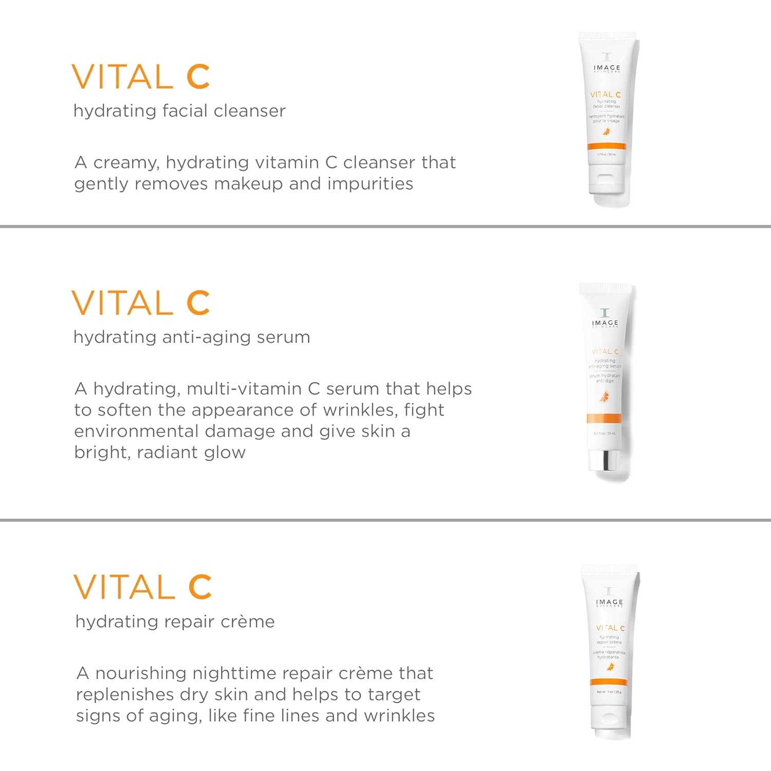 IMAGE Skincare, VITAL C Hydrating Face Serum, with Vitamin C and Hyaluronic Acid, to Brighten, Tone and Smooth Appearance of Wrinkle - Image 3