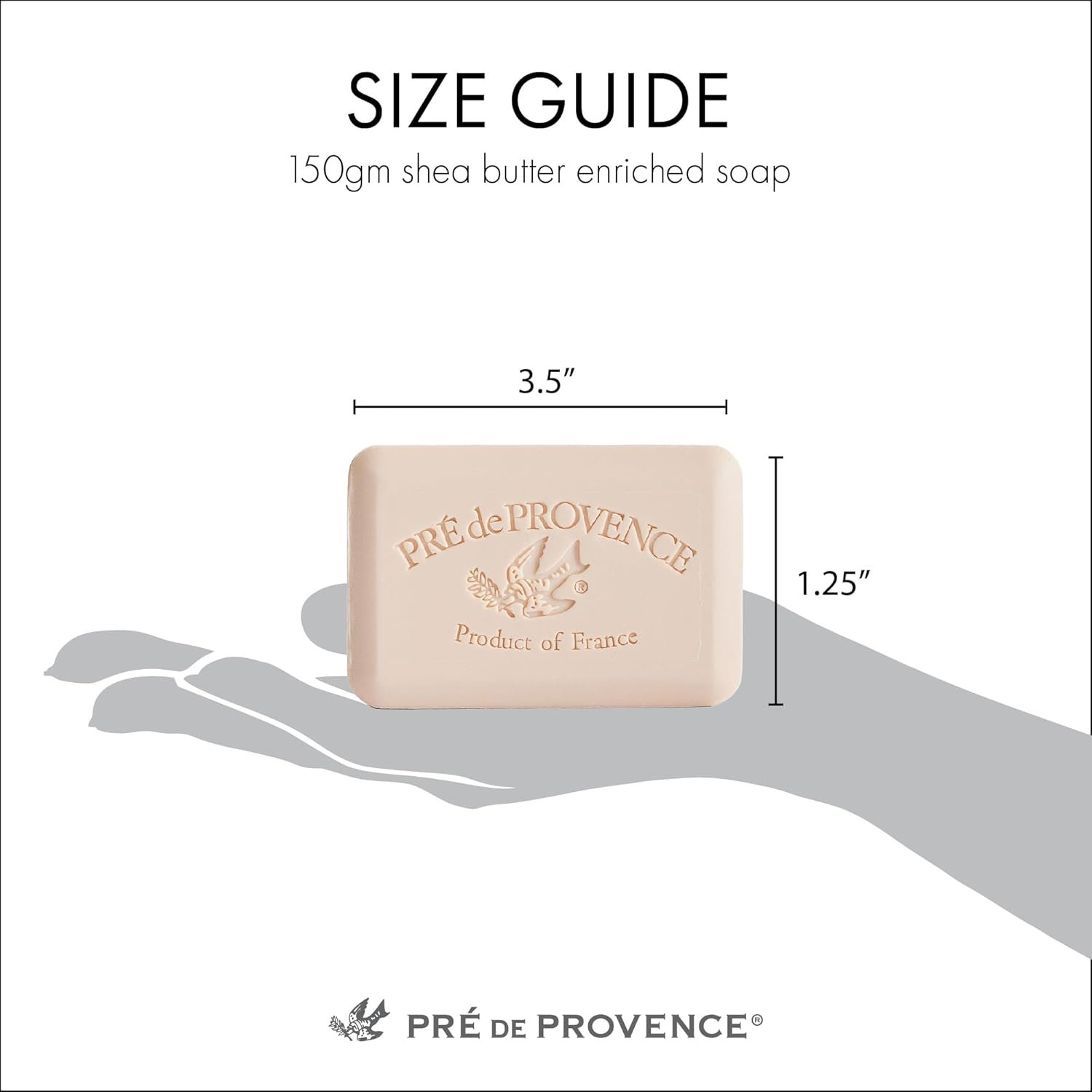 Pre de Provence Artisanal French Moisturizing Soap Bar, Shea Butter Enriched, Quad Milled for Long Lasting Rich Smooth Lather, 5.3 Ounce, Honey Almond - Image 11