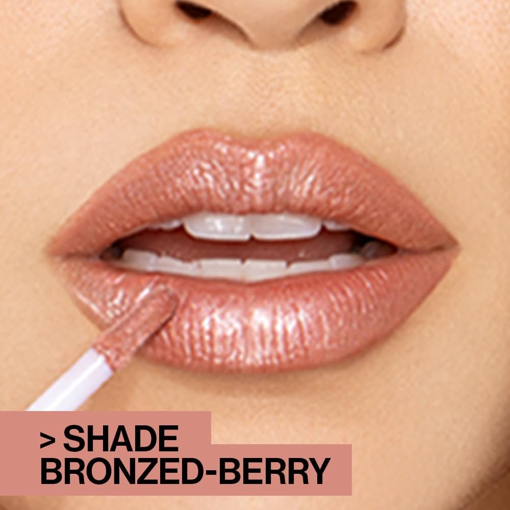 wet n wild MegaSlicks Lip Gloss, Ultra-Glossy, Vitamin-E Enriched, Ultra-Gloss High Shine Moisturizing, Cruelty-Free & Vegan - Champagne Please - Image 13