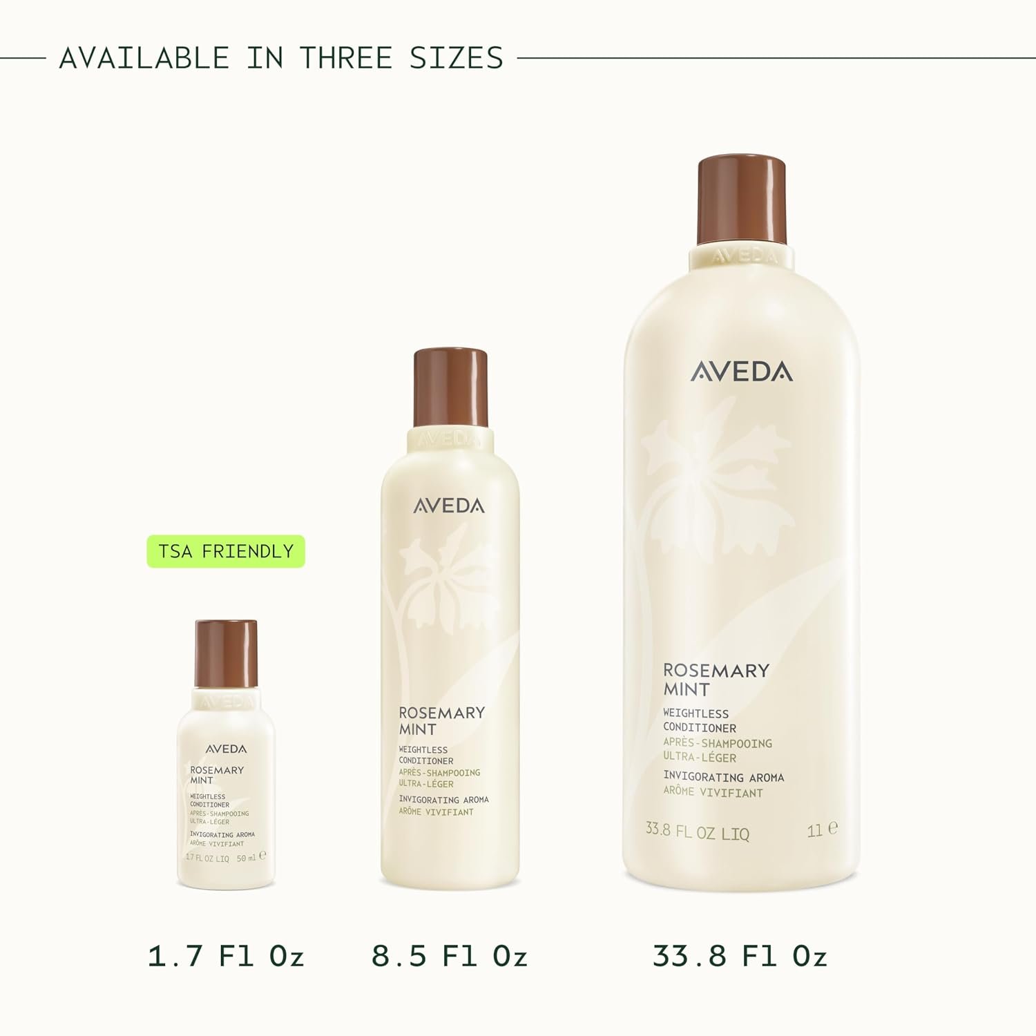 Aveda Rosemary Mint Weightless Conditioner | Lightweight Daily Conditioner | Adds Body & Shine| For Normal to Oily Hair, Fine to Medium Hair | Invigorating Aroma | 97% Naturally Derived - Image 11