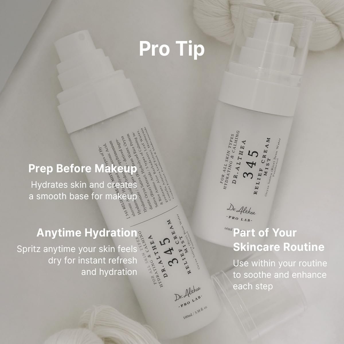 Dr.Althea 345 Relief Cream Mist | Hydrating Facial Mist with Rice Extract | Soothing Care for Sensitive Skin | Vegan Korean Skincare, 3.38 Fl Oz - Image 7