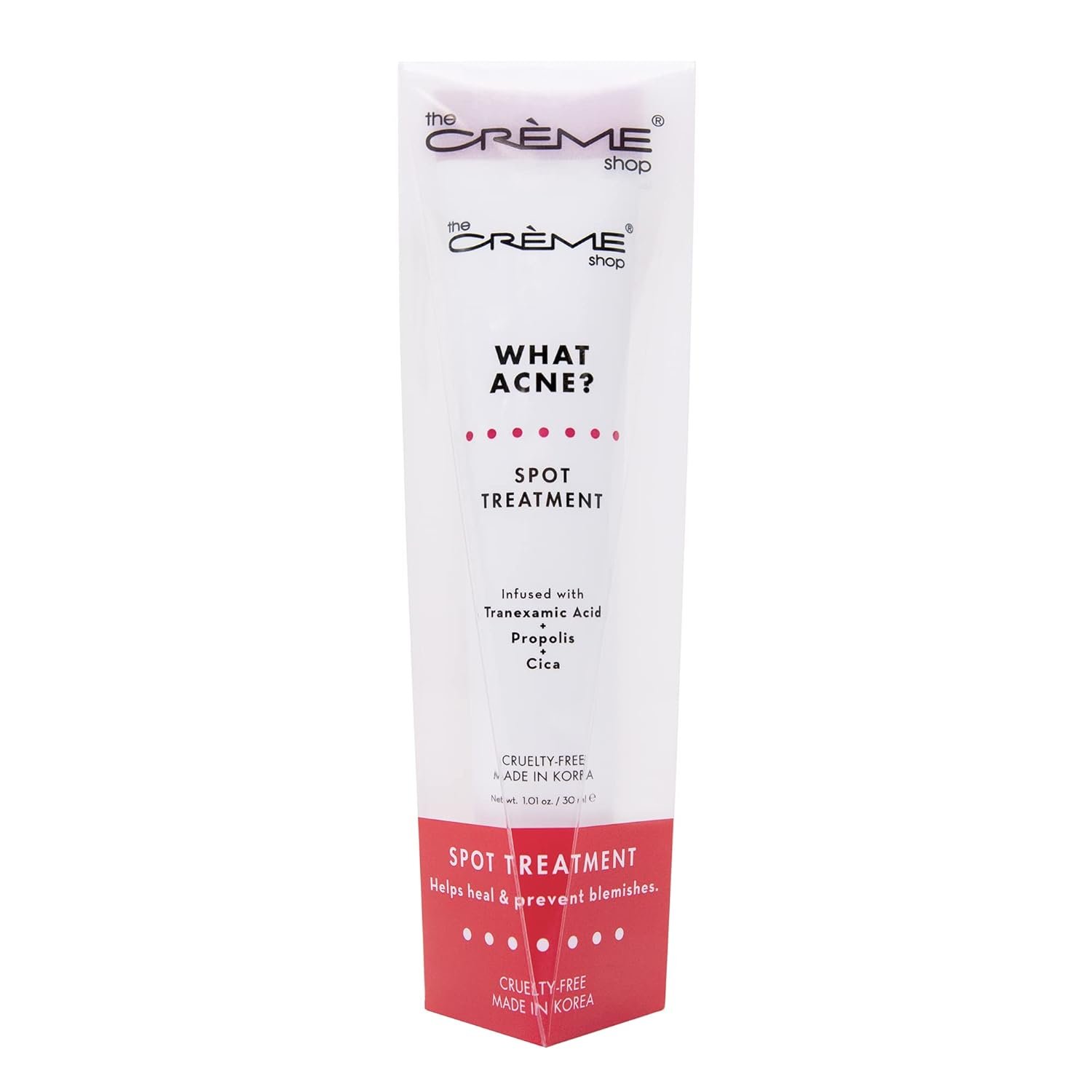 The Crème Shop What Acne? Spot Treatment - Tranexamic Acid + Propolis + Cica - Image 2