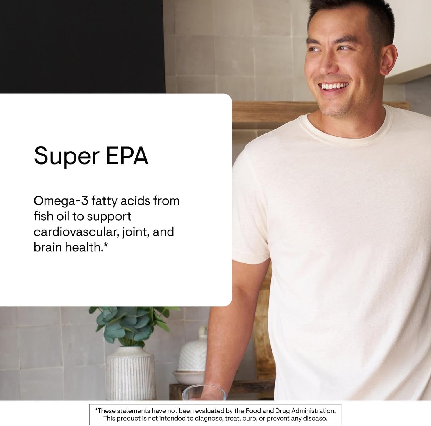 THORNE - Super EPA - Omega-3 Fish Oil Supplement with EPA & DHA from Sustainably Sourced Fish - Supports Brain, Skin, Joint & Heart Health* - Third-Party Certified - Gluten & Dairy-Free - 90 Softgels - Image 3