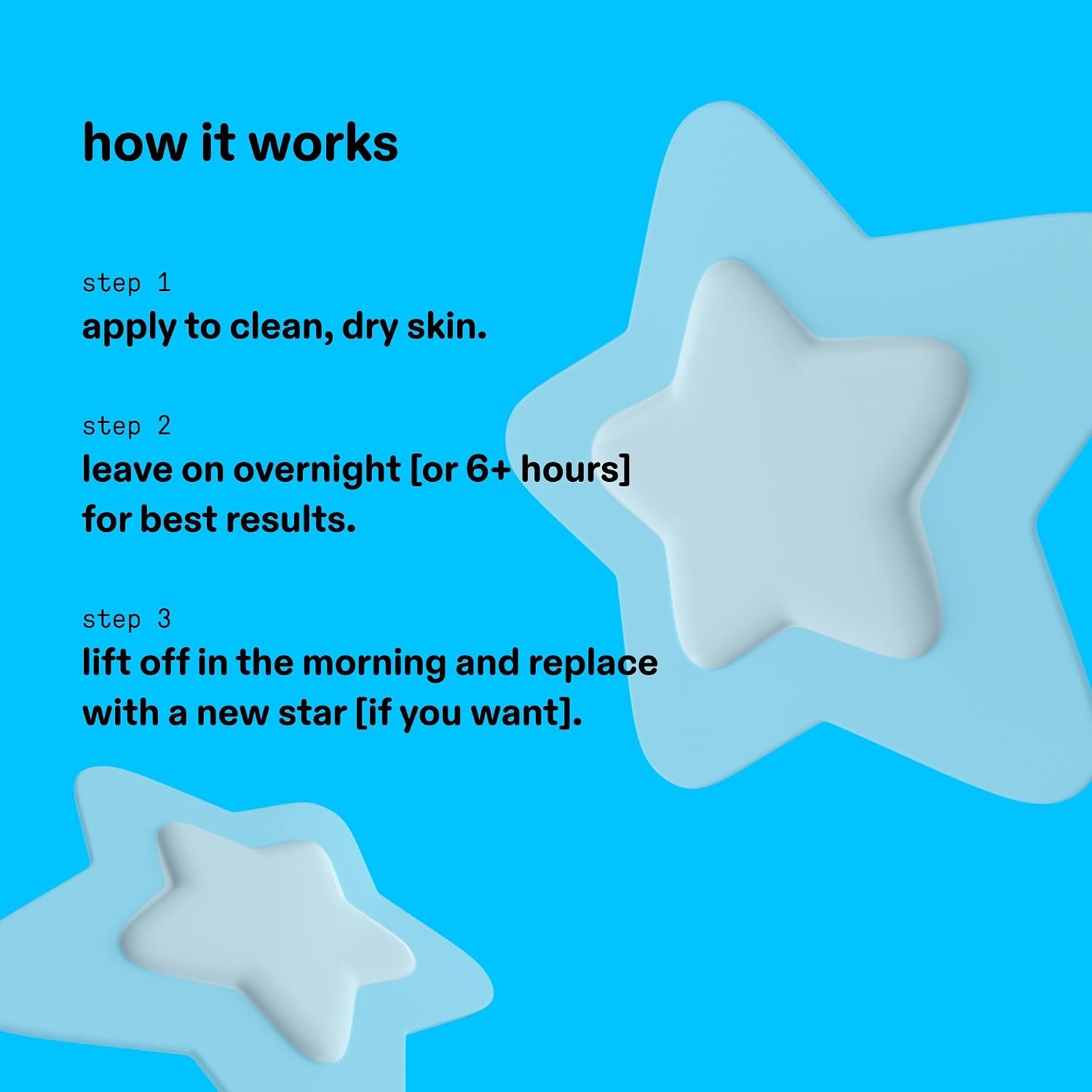 Starface Big Lil White Gift Set - Hydro-Star Pimple Patches Clear and Blue (32ct), Very Vanilla Star Balm - Image 6