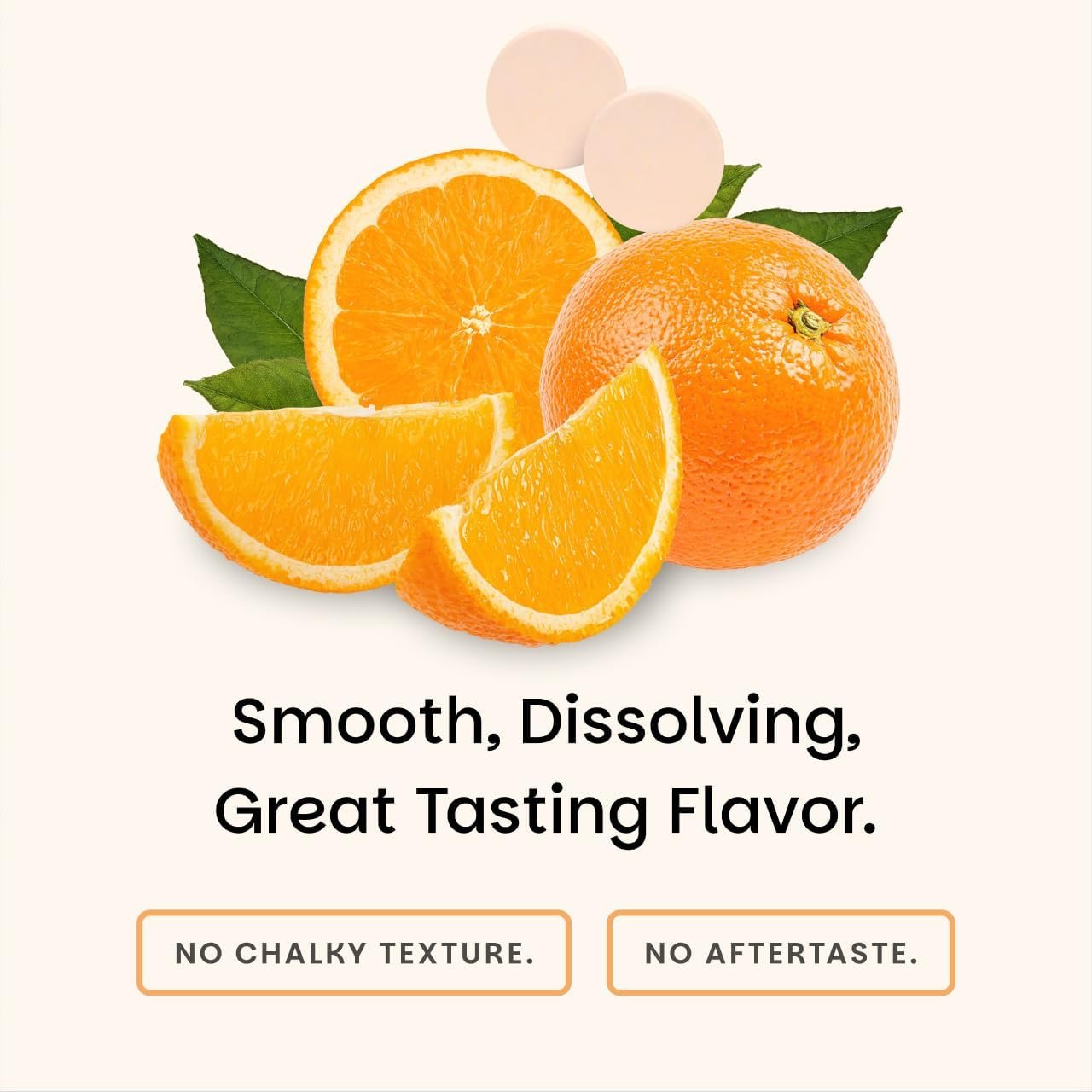 EZ Melts Vitamin C - Daily Vitamin for Antioxidant & Immune Support - No Artificial Flavors - Non-GMO & Sugar-Free - Orange Citrus - 60 Dissolvable Tablets (30 Servings) - Image 7