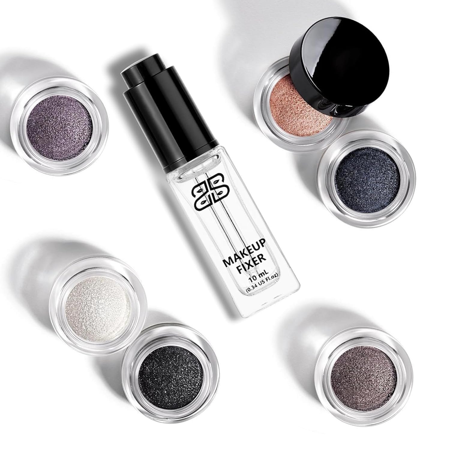 Makeup Fixer Mixing Liquid Cosmetics Eyeshadow Sealant Prolong Makeup Pigment Durability 10ml/0.34 US FL OZ (Black Bottle Cap) - Image 5