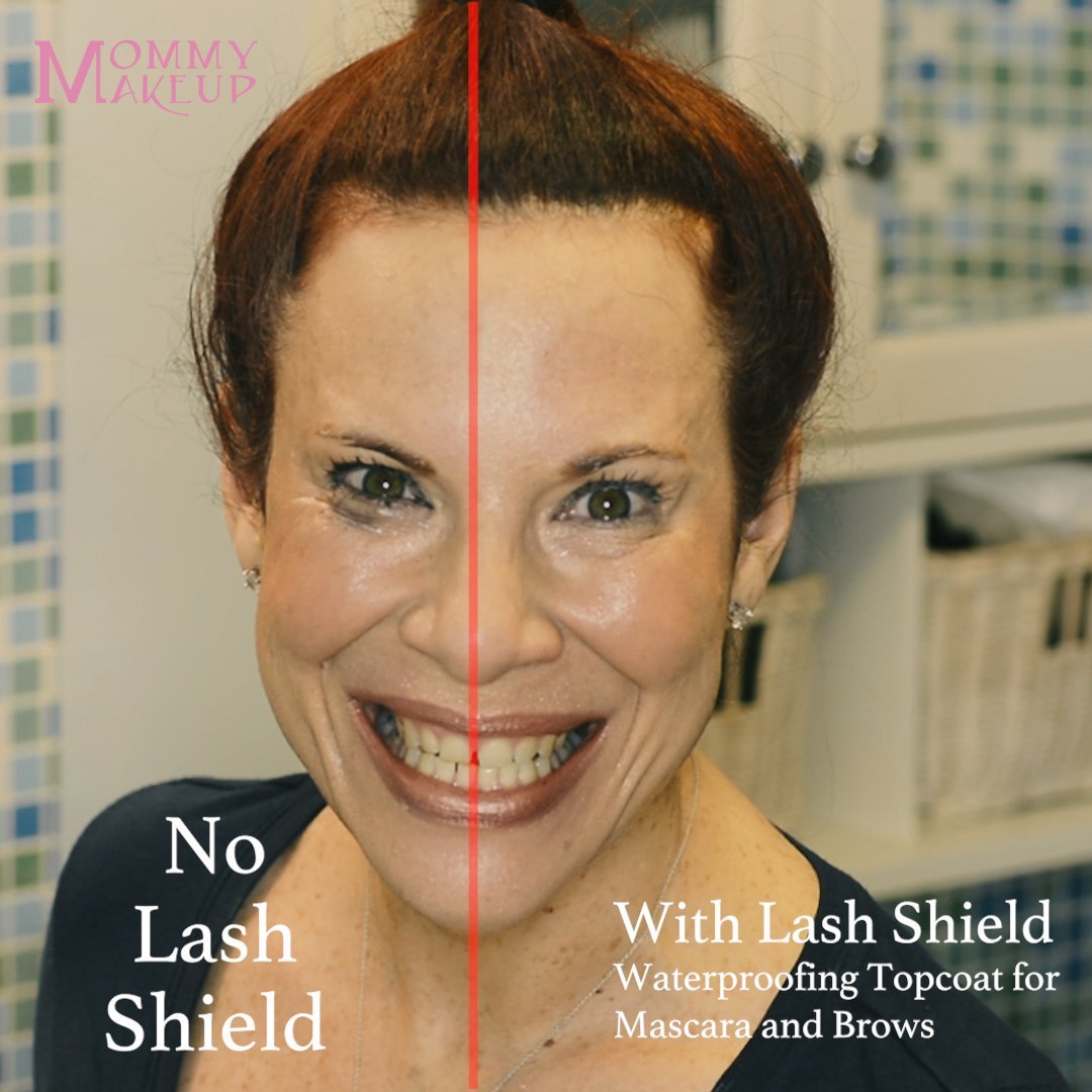 Lash Shield Waterproofing Top Coat for Mascara & Brows - Sweatproof, Tear-proof, Waterproof, Smudge-proof Mascara Fixer - Long Lasting Clear Eyelash Sealer by Mommy Makeup - Image 4