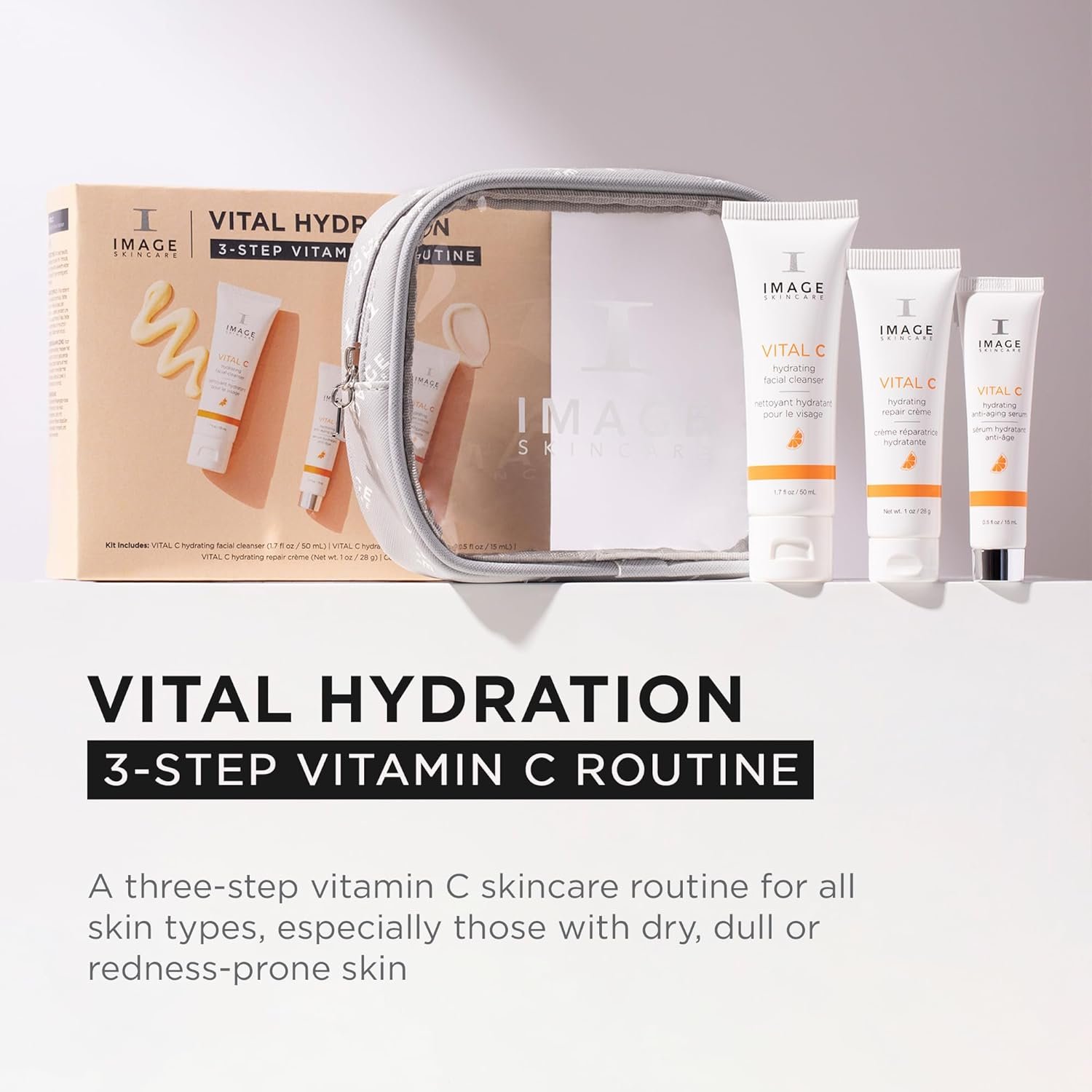 IMAGE Skincare, VITAL C Hydrating Face Serum, with Vitamin C and Hyaluronic Acid, to Brighten, Tone and Smooth Appearance of Wrinkle - Image 2