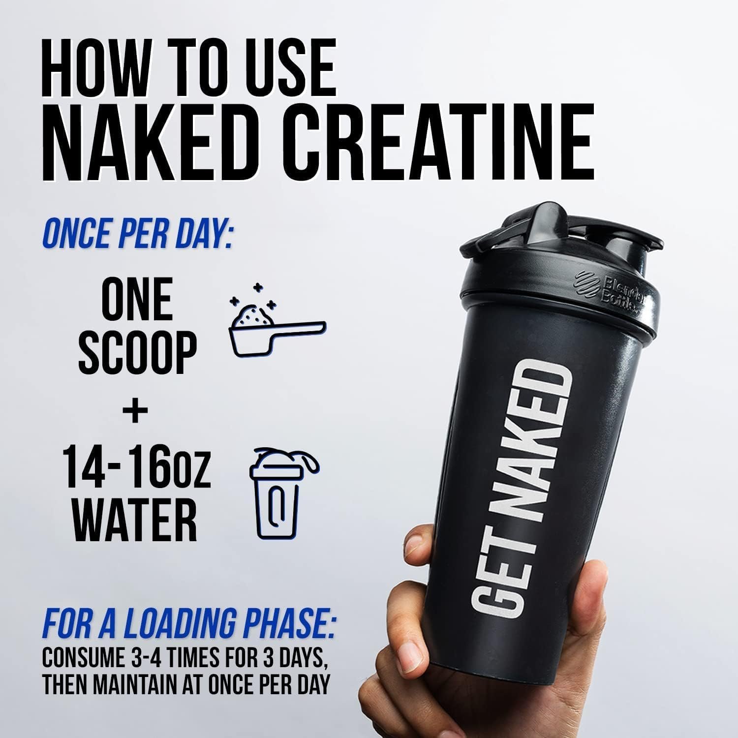 NAKED Pure Micronized Creatine Monohydrate Powder - NSF Certified, Unflavored, 500g, 1.1lb Bulk - Vegan, Non-GMO, Gluten-Free, Soy-Free, No Fillers, Supports Muscle Growth & Strength - 100 Servings - Image 4