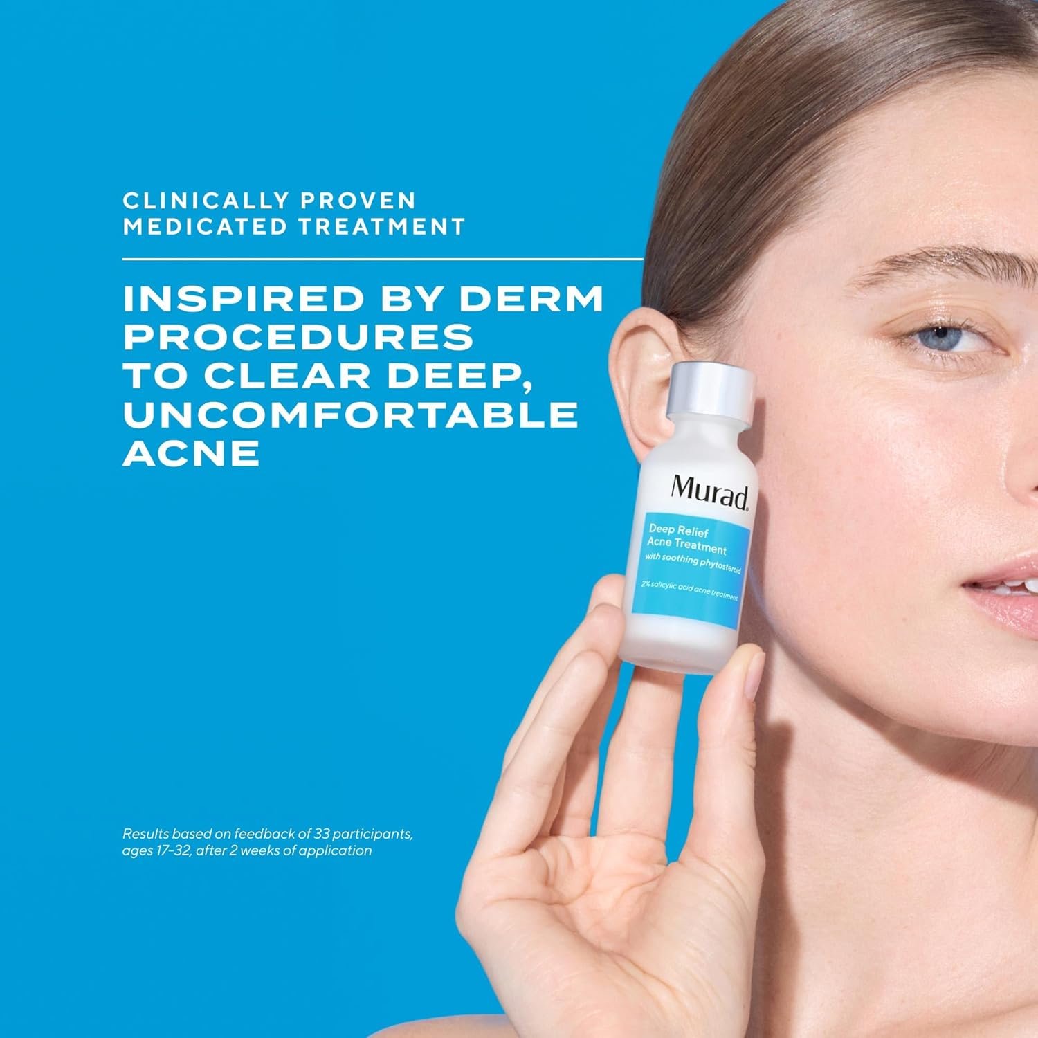 Murad Deep Relief Acne Spot Treatment with 2% Salicylic Acid – Patch-Like Liquid Treatment for Deep, Hormonal Acne & Breakouts – 1 Fl Oz - Image 7