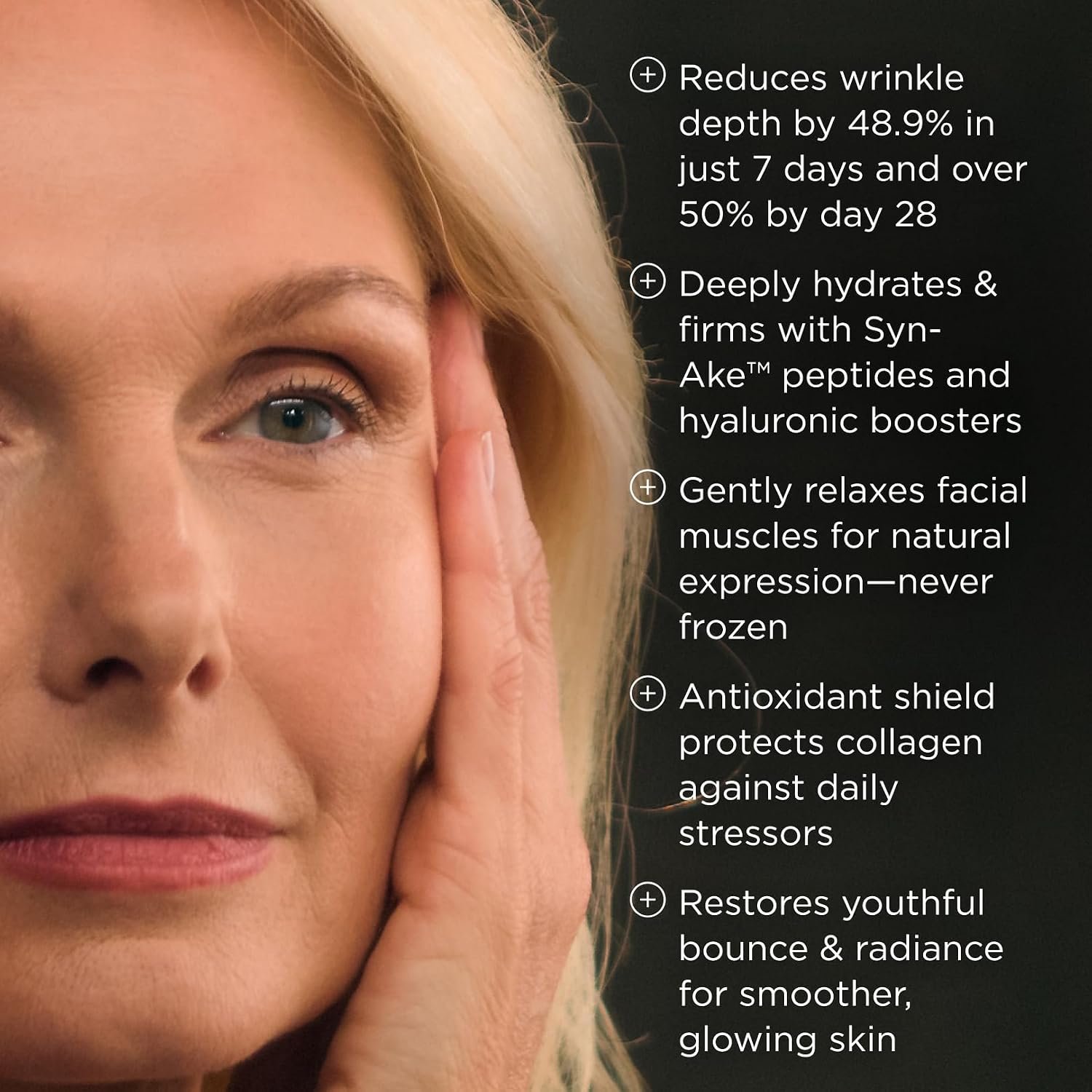 Noor Wonder Lift Cream for Women, Natural Anti-Aging Wrinkle teatment with Syn-Ake natural blend Promotes Anti Aging and Significantly Less Wrinkles In As Little As A Few Days - Image 6
