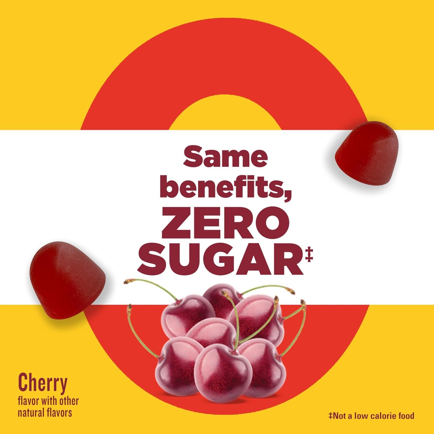 Nature Made Zero Sugar Vitamin D3 Gummies 2000 IU (50 mcg) Per Serving, Bone & Immune Support, Aspartame Free, 110 Vitamin D Gummies, 55 Day Supply - Image 4