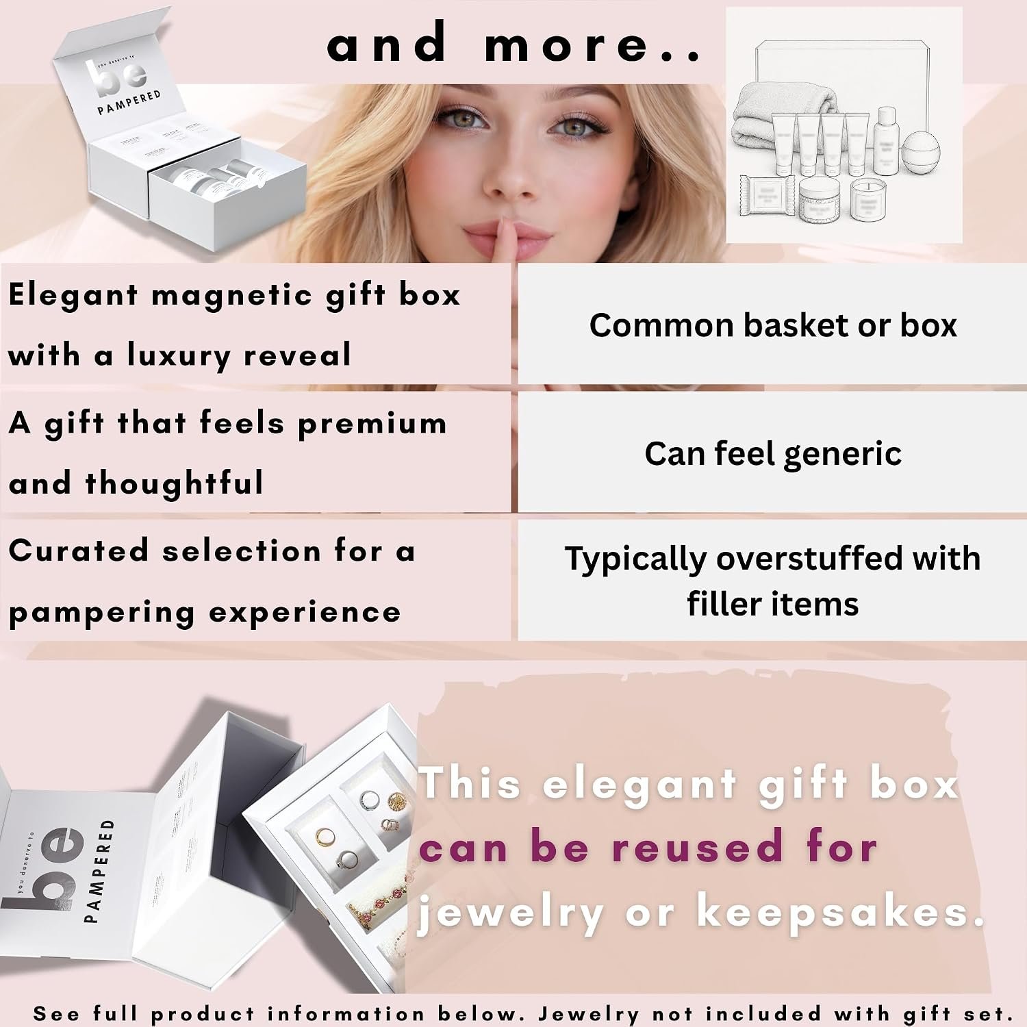 IV01 Gift Set For Women - Luxury Rejuvenating Pampering Self-care Skincare Set | Premium Gift Box with 4 Full-Size Products, Perfect Gifts for Women - Image 9