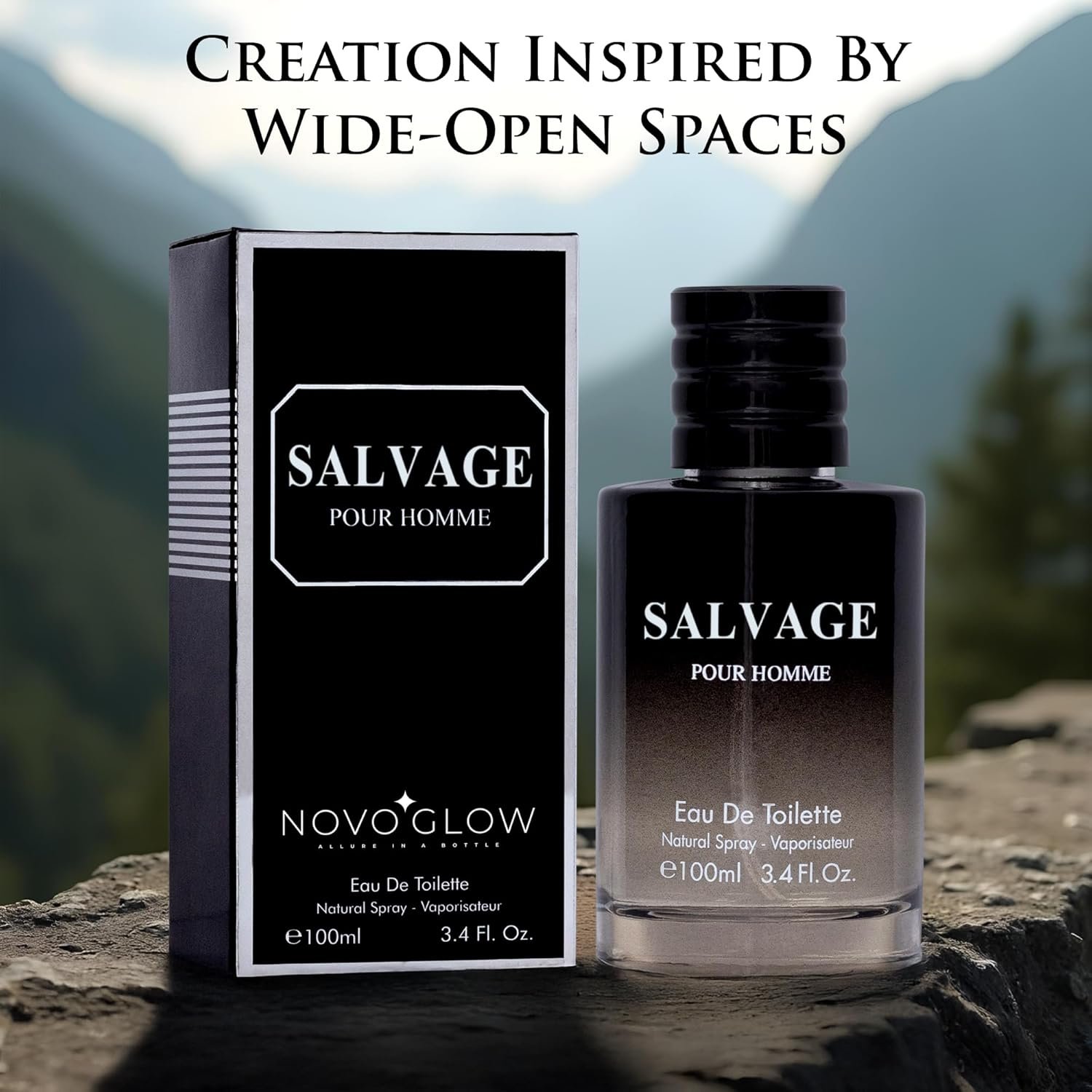 Salvage for Men 3.4 Oz Men's Eau De Toilette Spray Refreshing & Warm Masculine Scent for Daily Use Men's Casual Cologne Great Holiday Gift Smell Fresh All Day A Gift for Any Occasion - Image 3