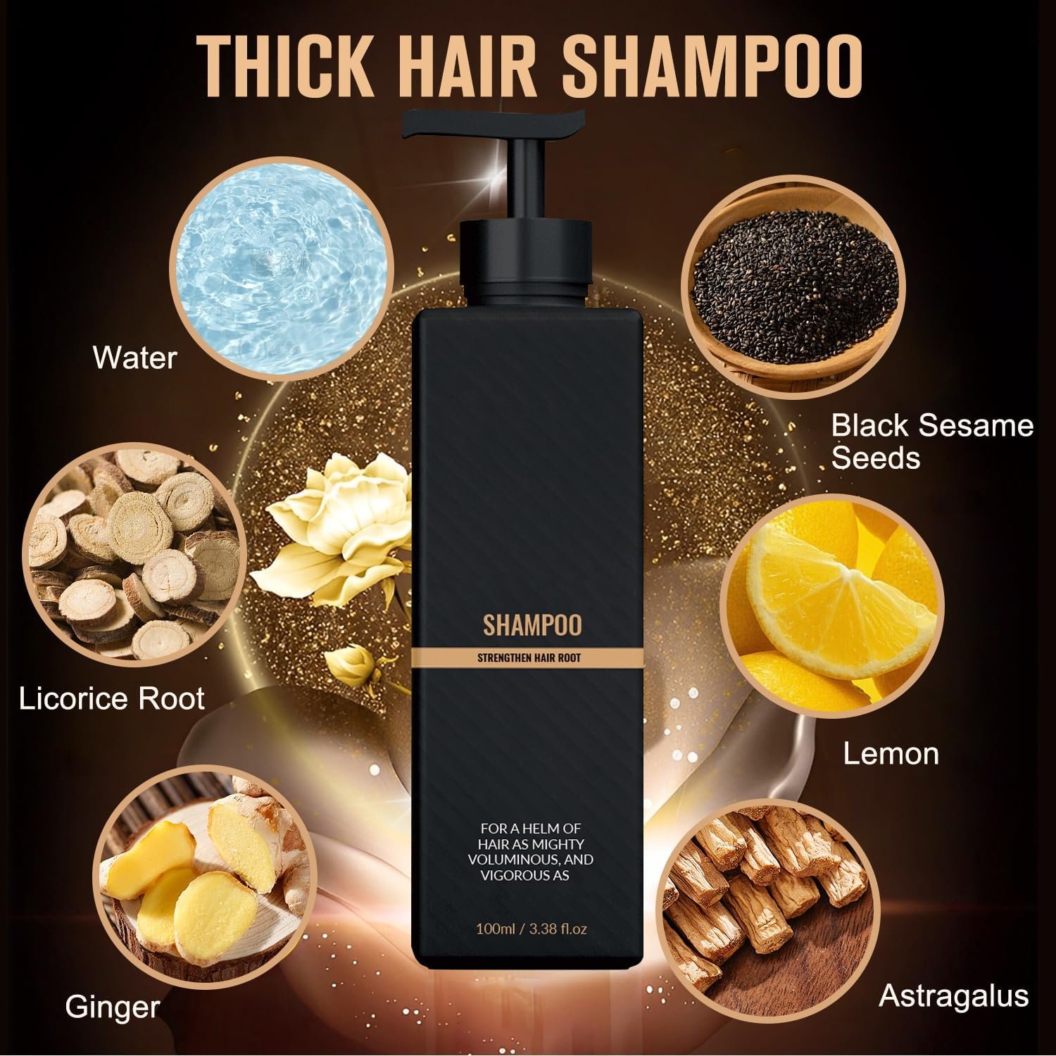 2 Pcs Root Activator Shampoo, Hair Growth Root Activator Shampoo, For Anti-Hair Loss, Natural Formula for Men and Women - Image 4