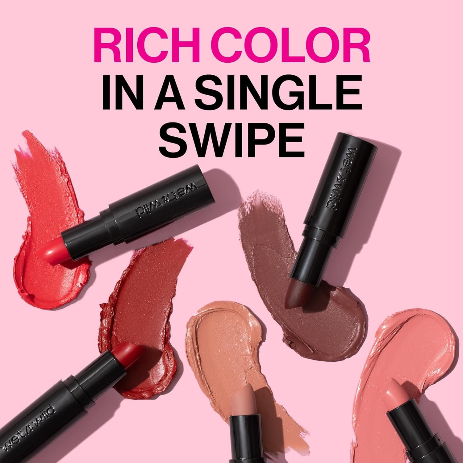 wet n wild Mega Last Matte Lip Color, Semi Matte Hyaluronic Acid Infused, Long Lasting Full Coverage for a Nourishing Pout, Cruelty-Free & Vegan - Cherry Picking - Image 5
