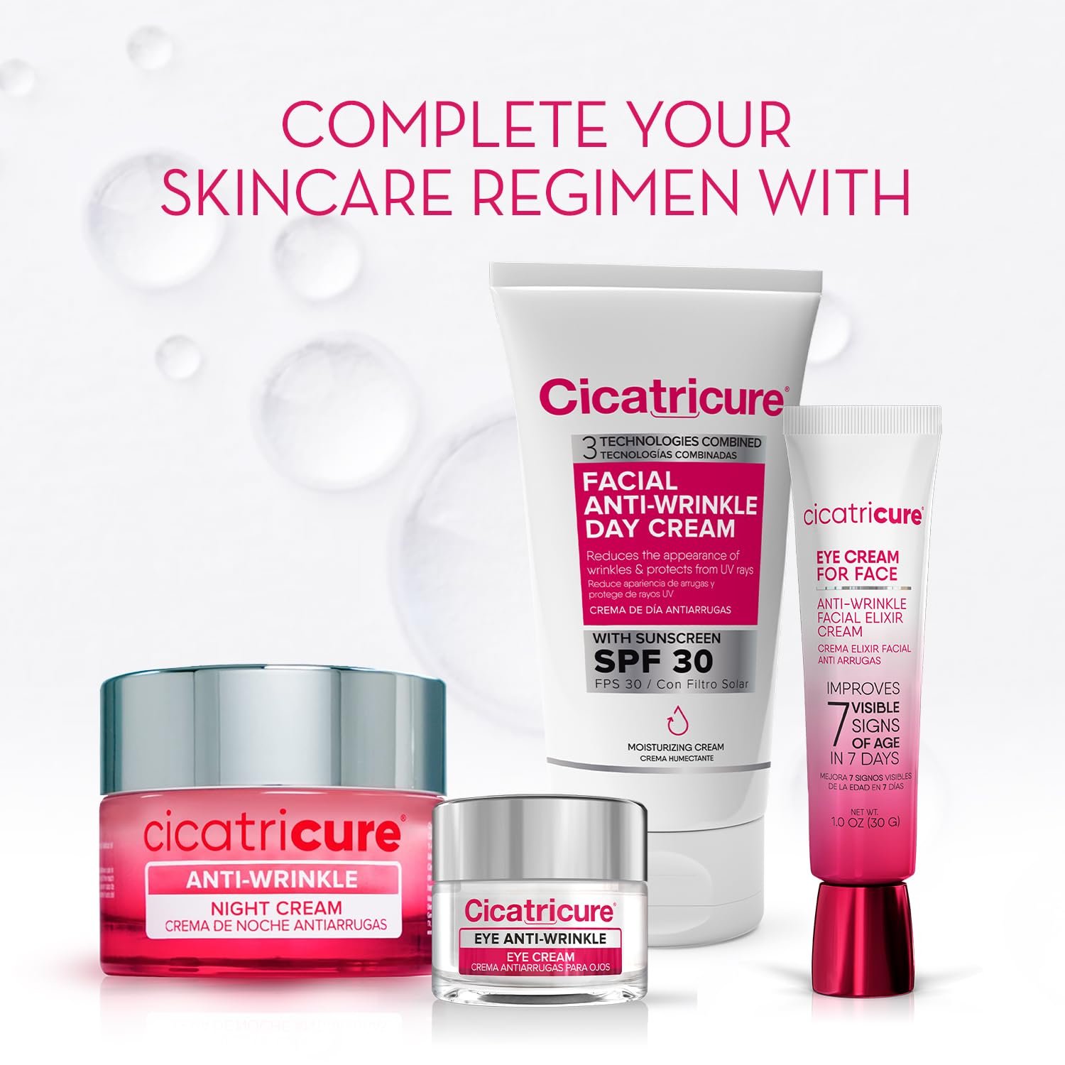 Cicatricure Deep Anti-Wrinkle Face & Neck Cream, Reduces the Appearance of Wrinkles from 1st Use, Face Moisturizer, Anti-Aging Cream, Non-Greasy Wrinkle Cream for Women, Neck Cream, 2.1 Ounces - Image 8