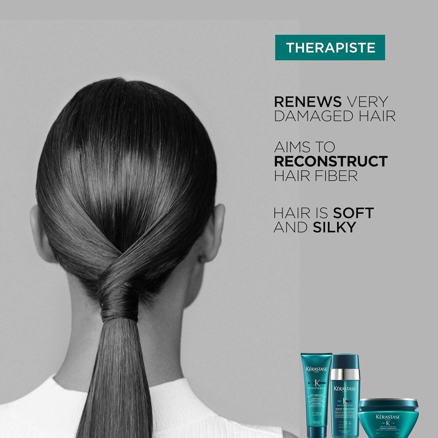 Kerastase Resistance Hair Mask Strengthening and | 6.8 Fl Oz Damaged for with - Image 4