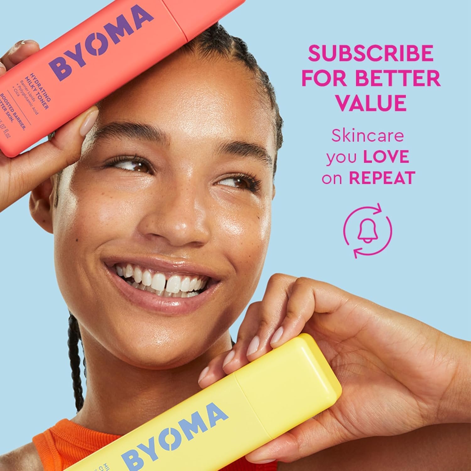 BYOMA So Clear Set - Barrier Repair Skincare Set for Acne Prone Skin - Creamy Jelly Cleanser, Clarifying Face Serum & & Gel-Cream Moisturizer - Unclogs Pores, Targets Blemishes - 30ml, 15ml, 15ml - Image 7