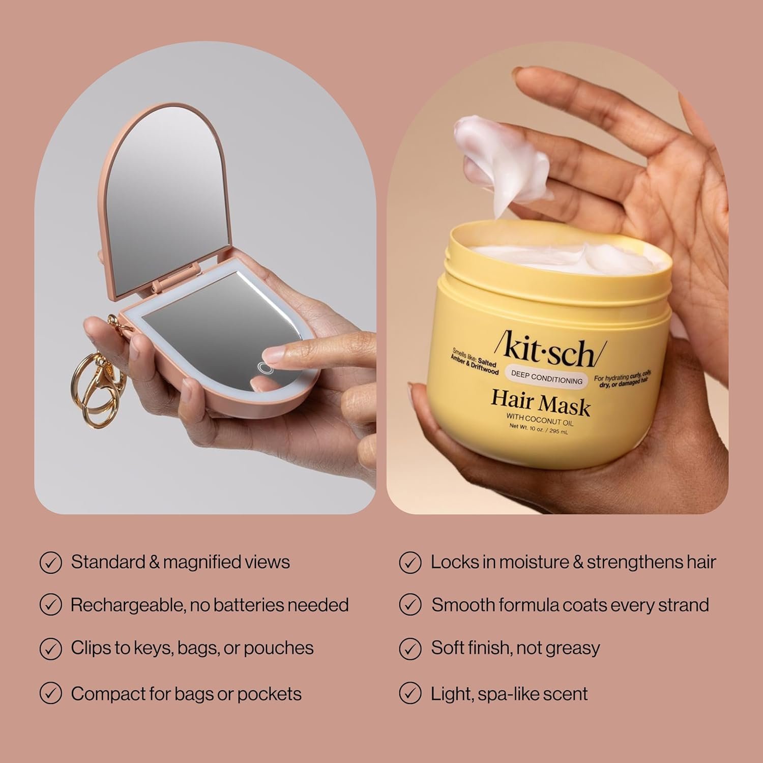 Kitsch Bundle Gift Set for Women – Luxury Hair & Body Self Care Gifts for Women with Everyday Pampering Essentials – Premium All-in-One Beauty & Wellness Set for Personal Use & Special Occasions - Image 7