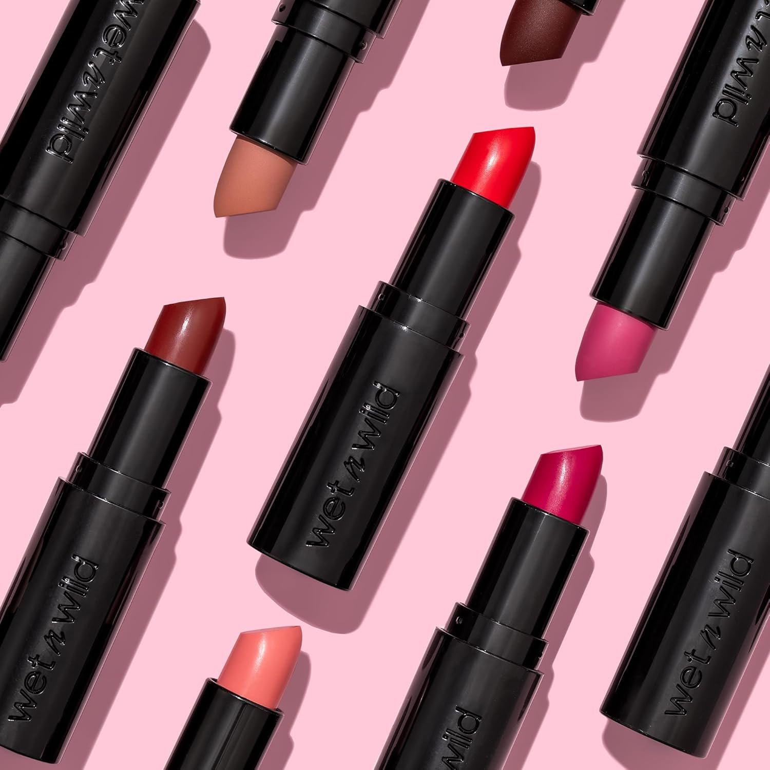 wet n wild Mega Last Matte Lip Color, Semi Matte Hyaluronic Acid Infused, Long Lasting Full Coverage for a Nourishing Pout, Cruelty-Free & Vegan - Cherry Picking - Image 10