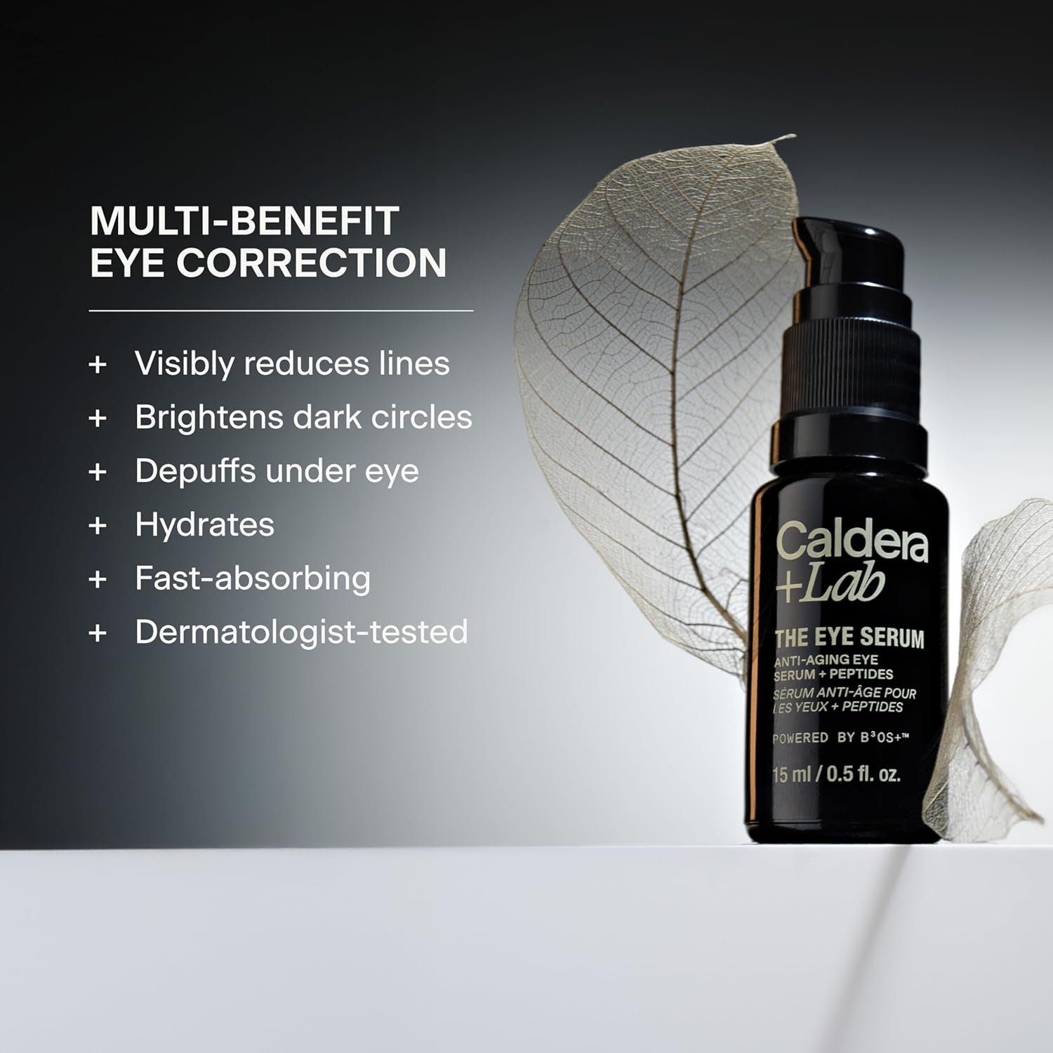 Caldera + Lab The Eye Serum | Men’s Eye Serum formulated for fine lines, dark circles and puffiness. - Image 2