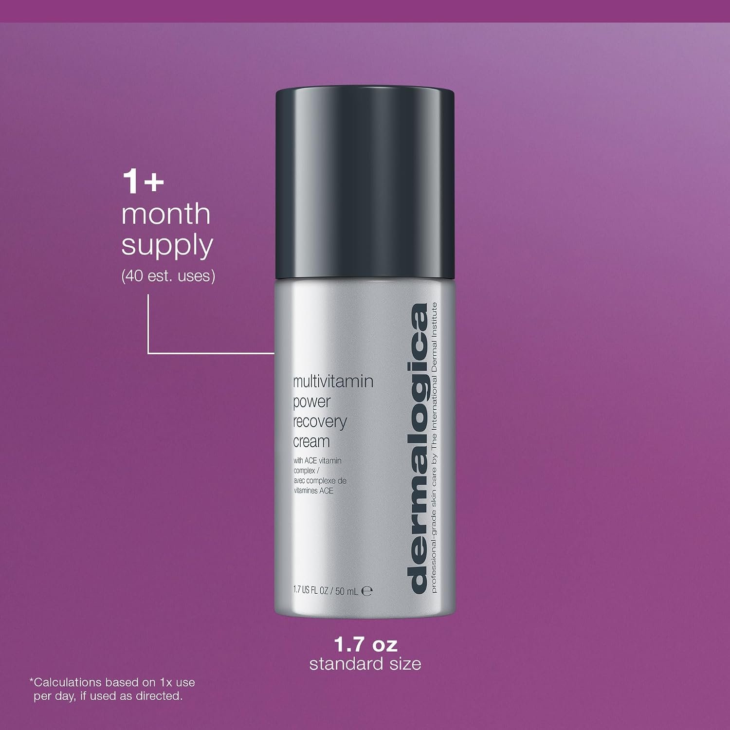 Dermalogica MultiVitamin Power Recovery Face Cream, Hydrating Facial Moisturizer with Antioxidants - Preventing Signs of Skin Aging, 1.7 fl oz - Image 8