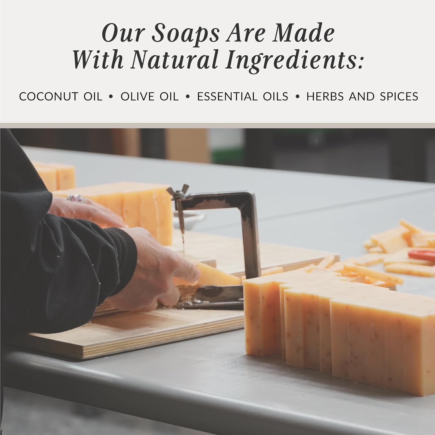 Plantlife Patchouli Bar Soap - Moisturizing and Soothing Soap for Your Skin - Hand Crafted Using Plant-Based Ingredients - Made in California 4oz Bar - Image 6