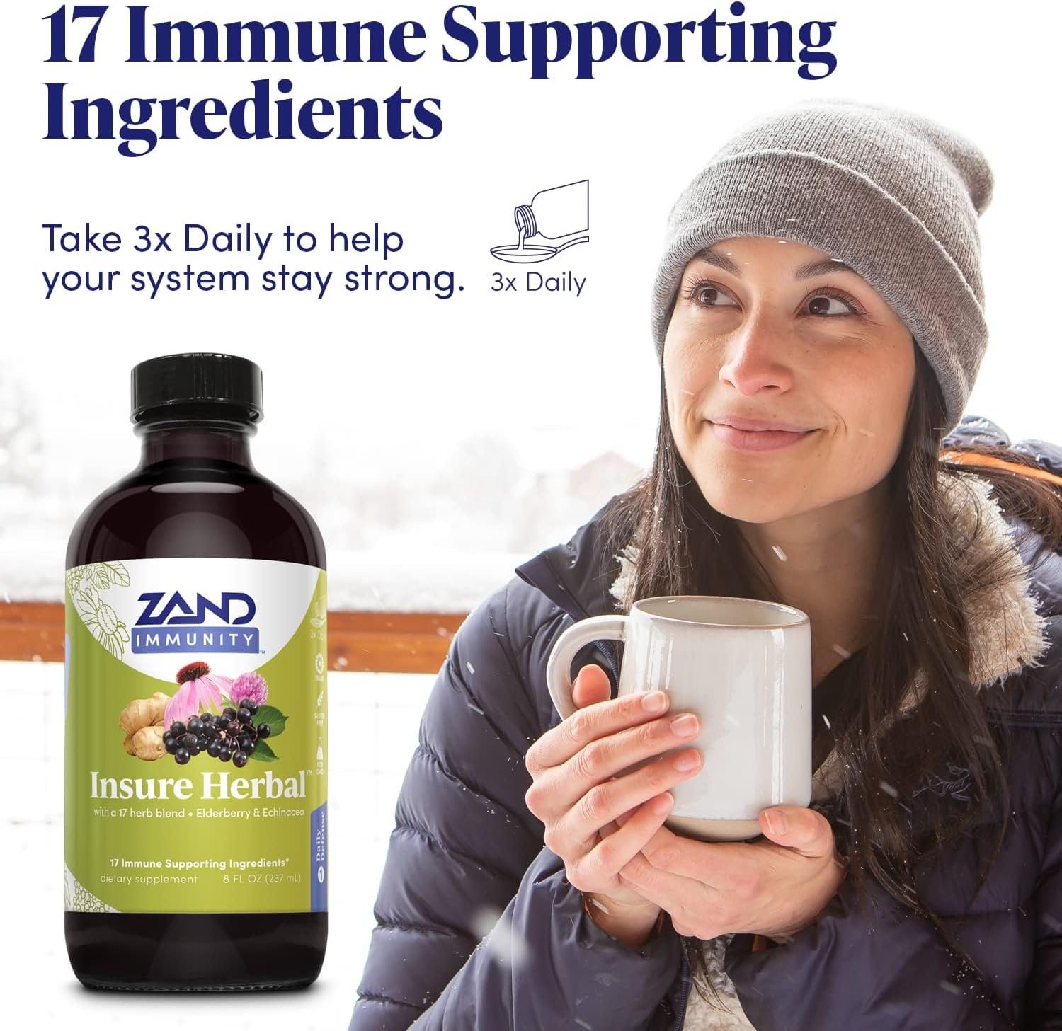 Zand Insure Herbal Immune Support, 8-Ounce - Image 3