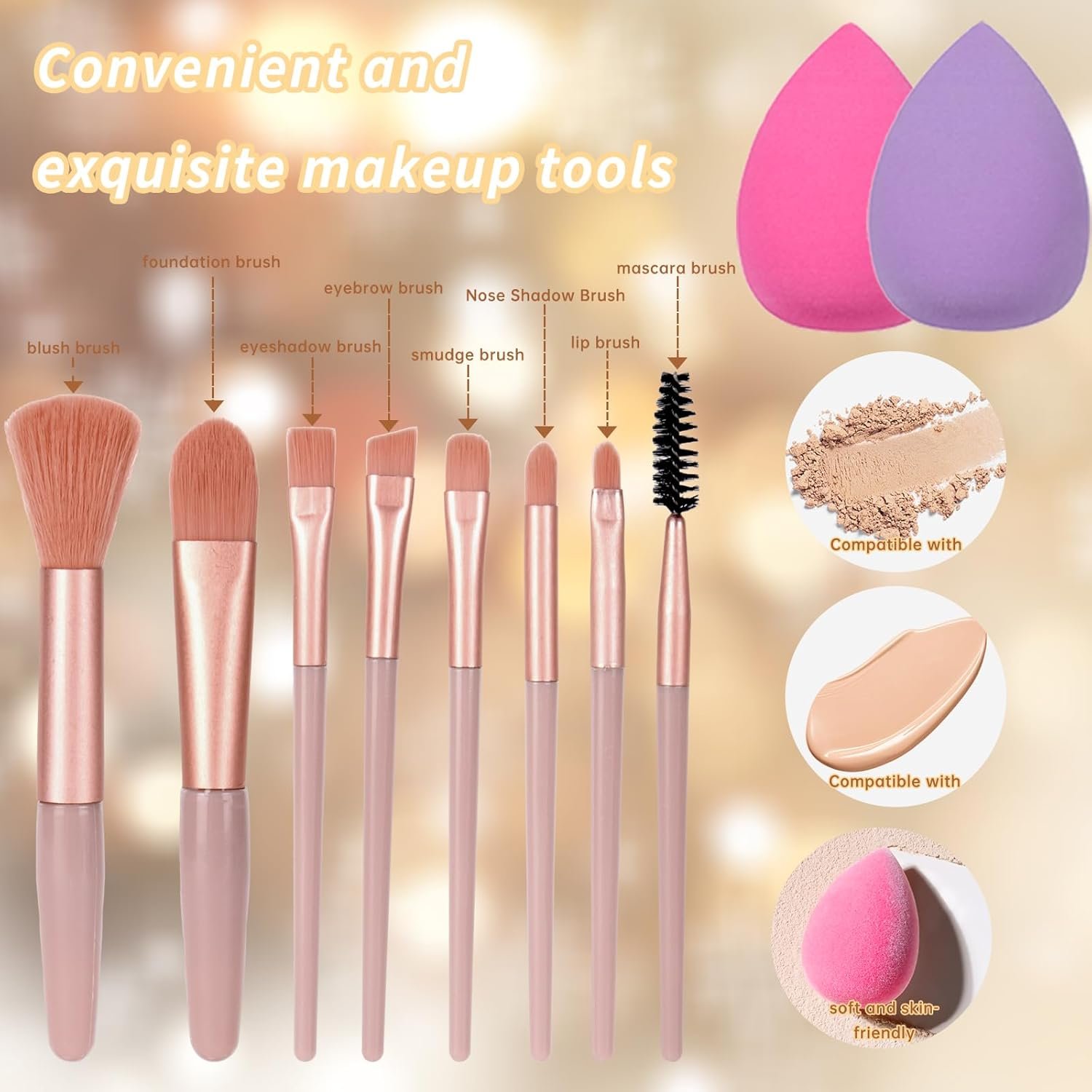 Makeup Kit for Women full Kit Makeup Set for Teens Girls Teenagers Eyeshadow Palette Foundation Makeup Gift Set for Women Makeup Kit for Teens - Image 7