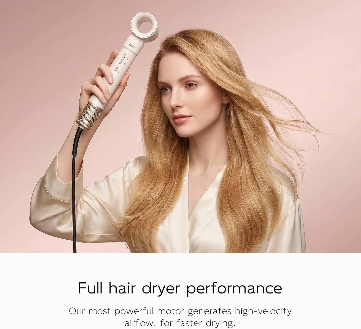 5 in 1 Hot Air Styler Wrap, High-Speed Round Hair Dryer, Volumizing Brush with Auto Curlers, Negative Ions Straightening Brush, Fast Drying Frizz Control, Includes Travel Bag, Busy Mornings, Beginners - Image 7