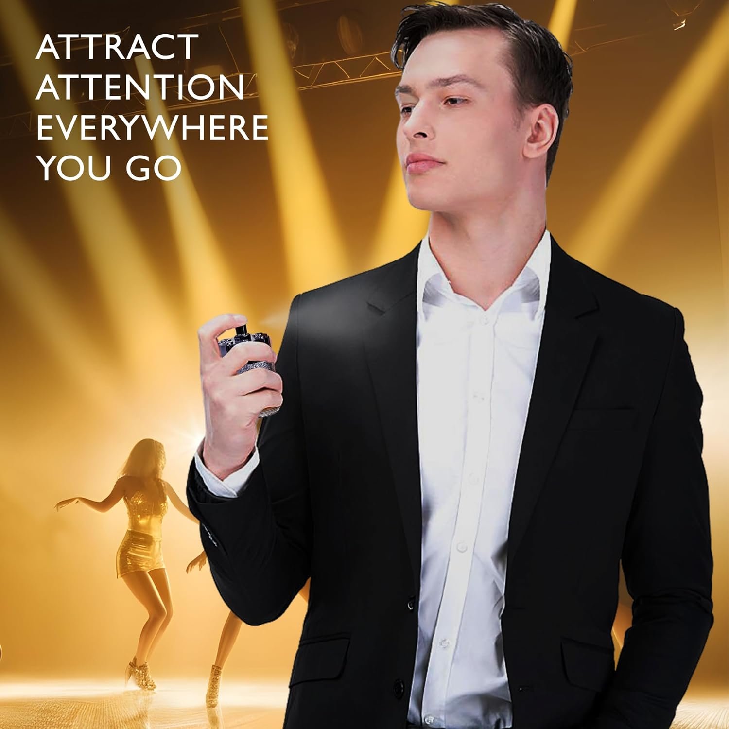 Azura Noir After Dark Eau De Parfum for Men - Woody Spicy Fragrance - Long-Lasting Cologne Choice For Daily Wear - Top Notes of Lemon, Mandarin Orange, Lavender 7 Cinnamon - Elegant 100ml Bottle - Image 5