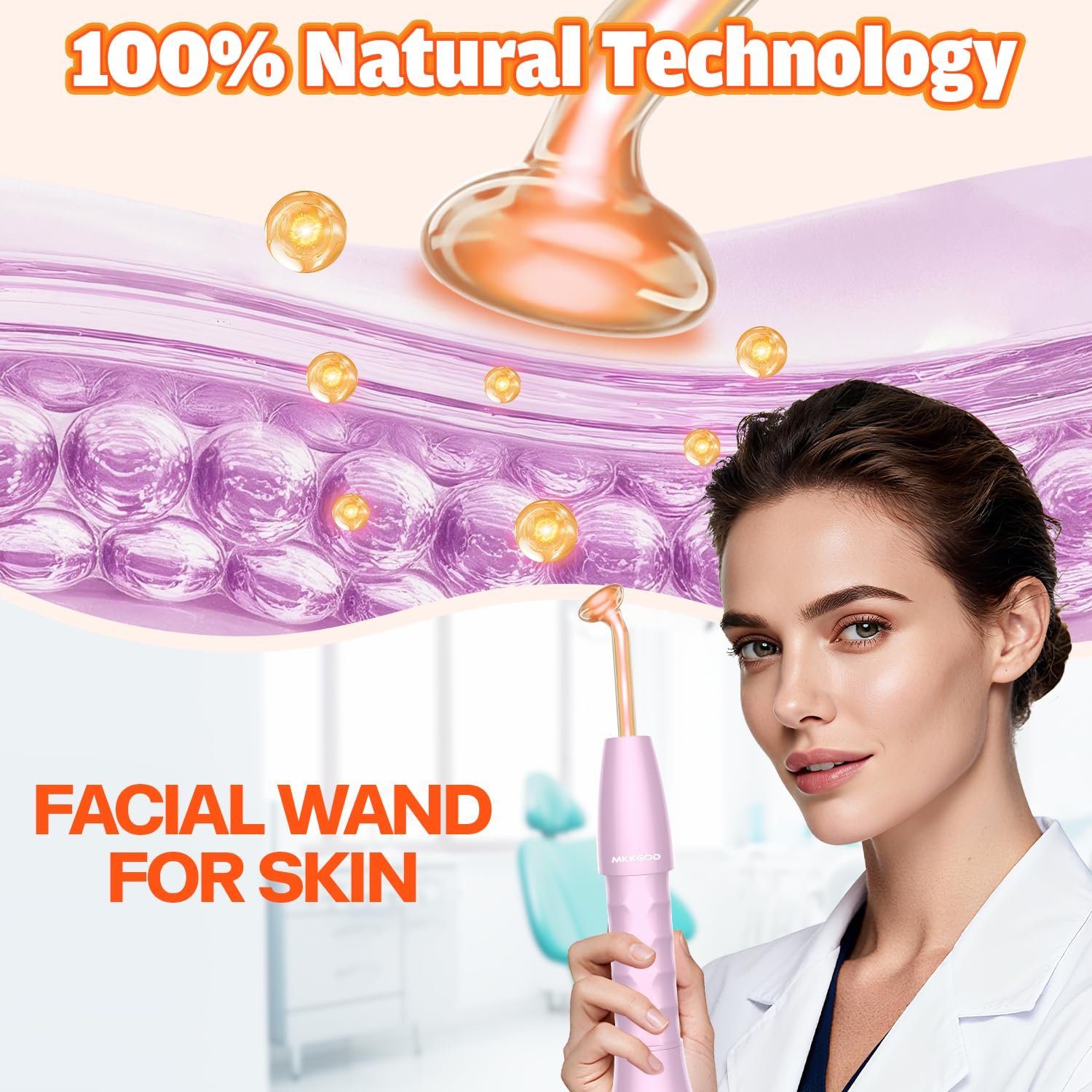 Portable Handheld Skin Therapy Wand Machine - Image 2