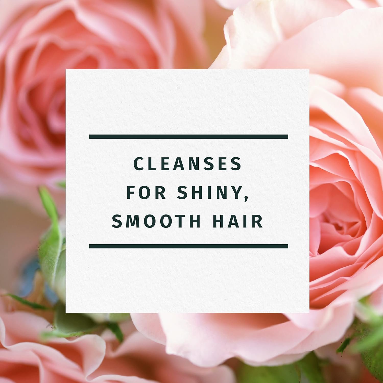 Herbal Essences Shampoo, Rose Hips - Smooth Collection, Shiny Hair with Vitamin E & Jojoba, Safe for Color Treated Hair, Floral Scent, Cruelty-Free, Dermatologist-Tested, 29.2 Fl Oz - Image 8