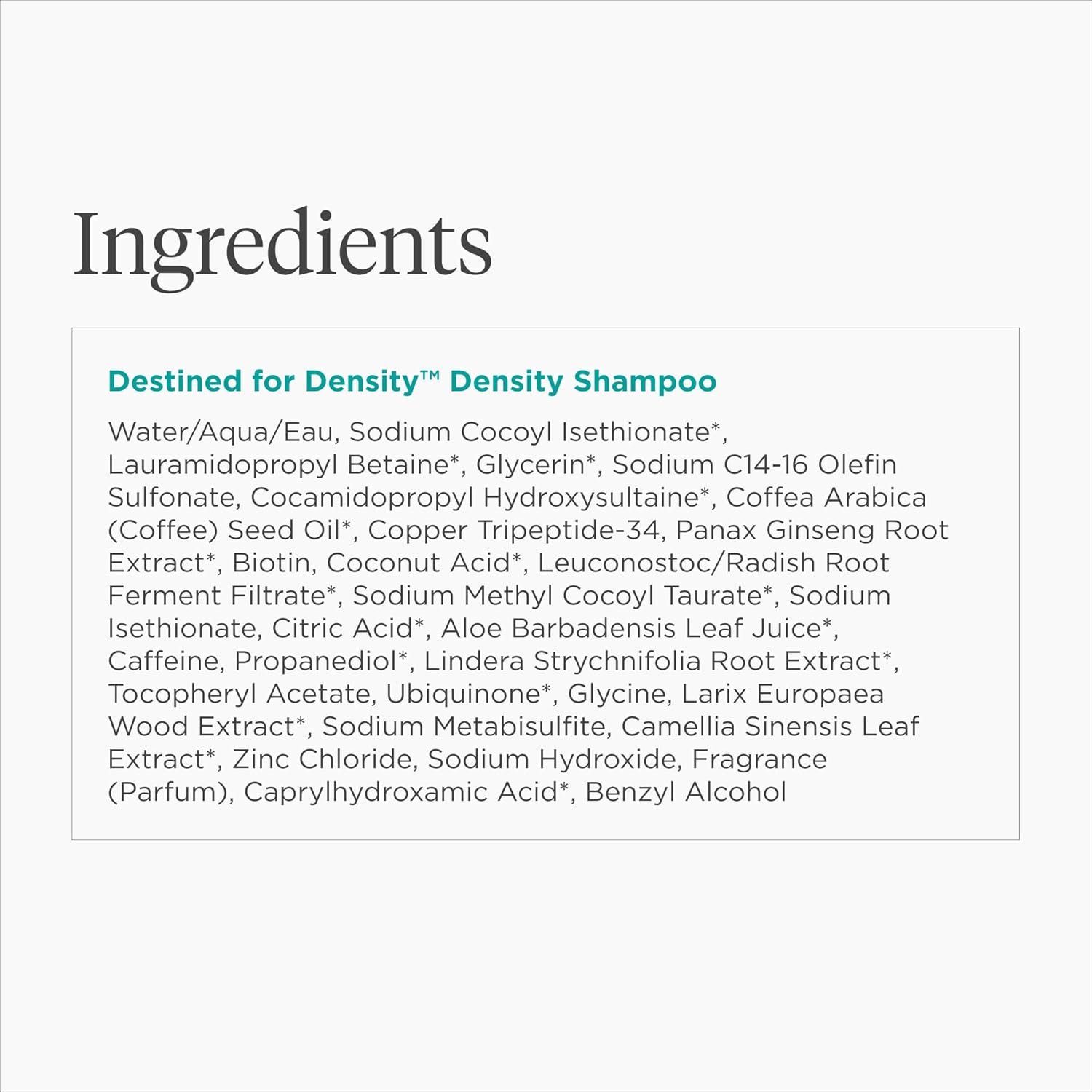 Briogeo Destined for Density Caffeine + Biotin Peptide Density Shampoo | Increases Hair Thickness and Volume for Fine or Thinning Hair | Sulfate-Free | Vegan & Cruelty-Free | 2 fl oz - Image 13