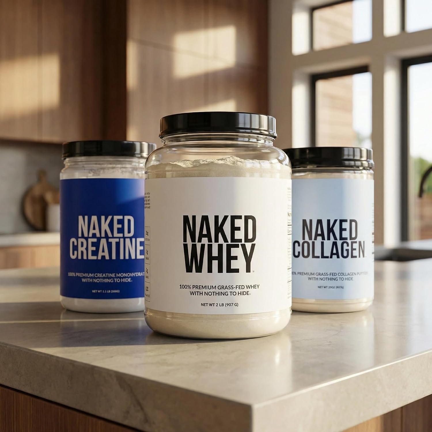 NAKED Pure Micronized Creatine Monohydrate Powder - NSF Certified, Unflavored, 500g, 1.1lb Bulk - Vegan, Non-GMO, Gluten-Free, Soy-Free, No Fillers, Supports Muscle Growth & Strength - 100 Servings - Image 7