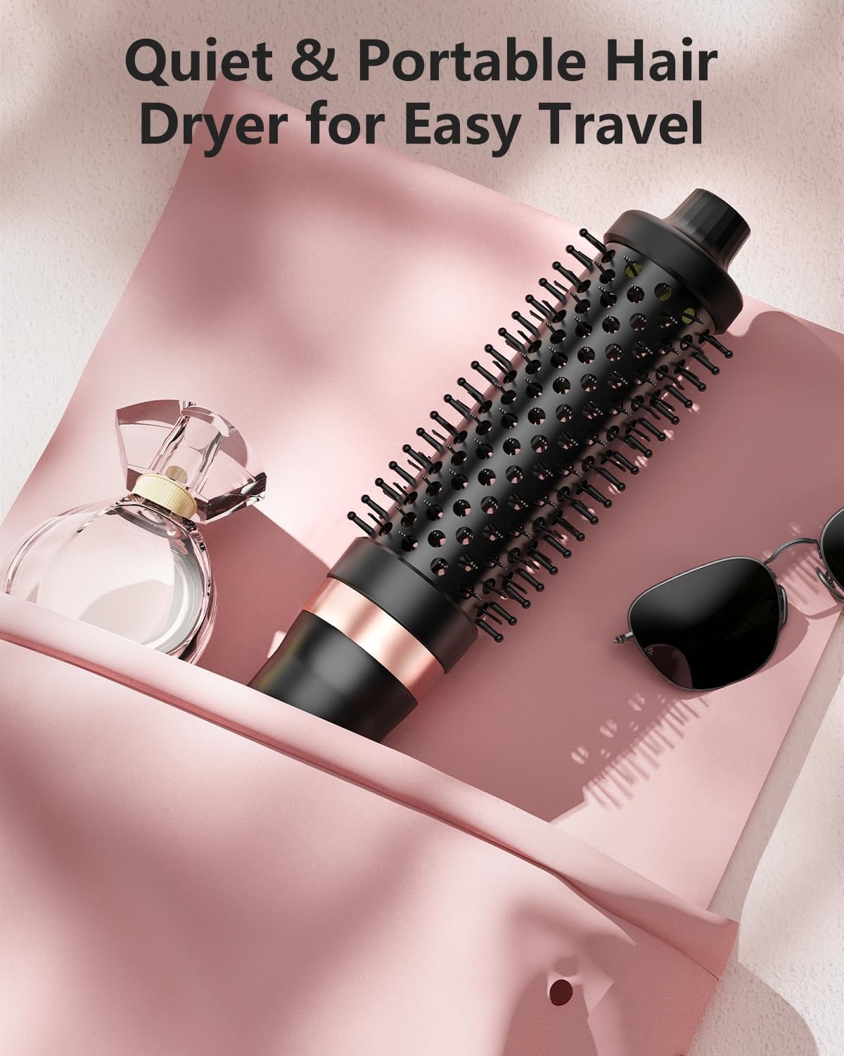 Hot Air Brush, Updated Version Thermal Brush & Hair Dryer Brush One Step Volumizer, High-Speed 1.5 Inch Negative Ion Blowout Express Thermal Round Brush Salon-Quality Blowouts, Hair Shinier & Smoother - Image 12