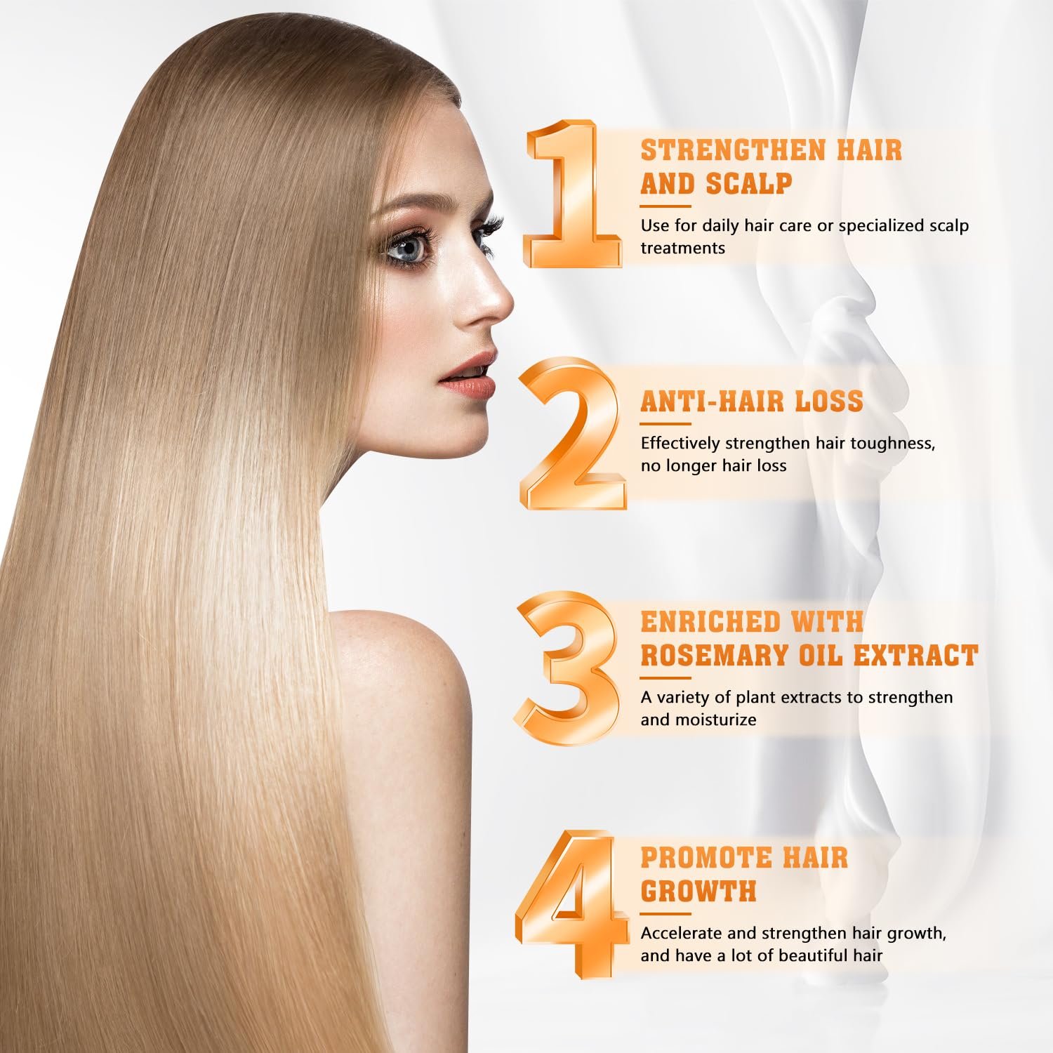 Wanban Anti Hair Loss Shampoo - Routine Shampoo for Women, Promotes Hair Growth (1pcs) - Image 2