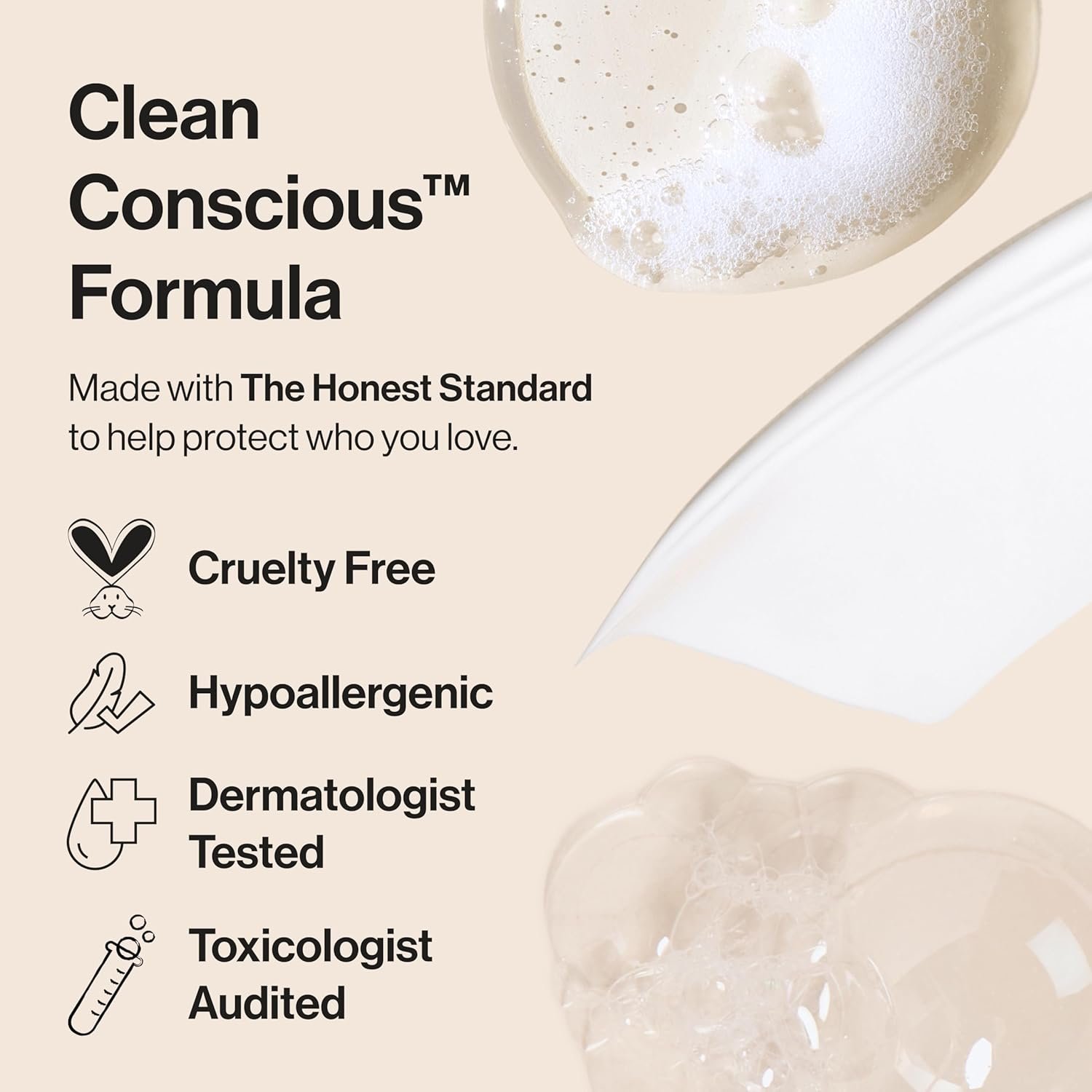 The Honest Company Fragrance-Free Bathtime Gift Set, Hypoallergenic, Bath Essentials for Sensitive Skin, Shampoo and Body Wash, Face Lotion, Bubble Bath, Conditioner, Wash Cloth - Image 5