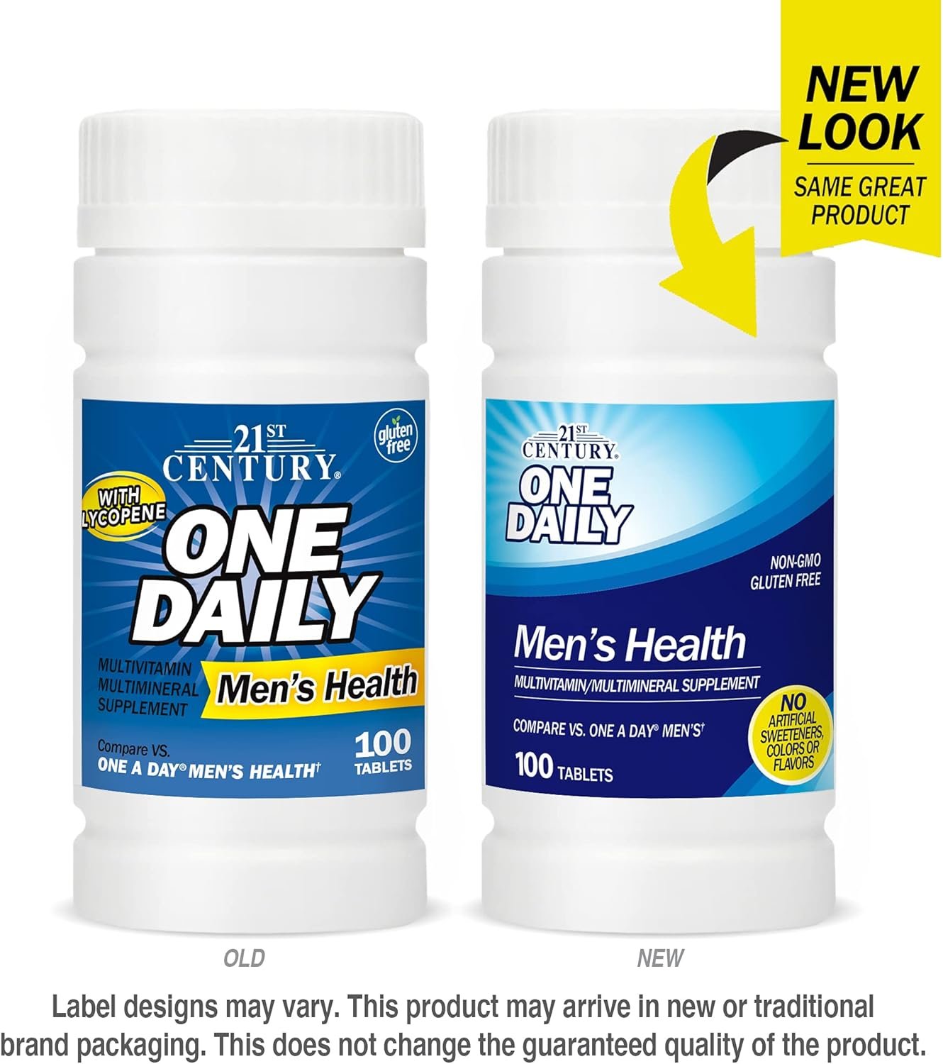 21st Century One Daily Men's Health Tablets, 100 Count - Image 3