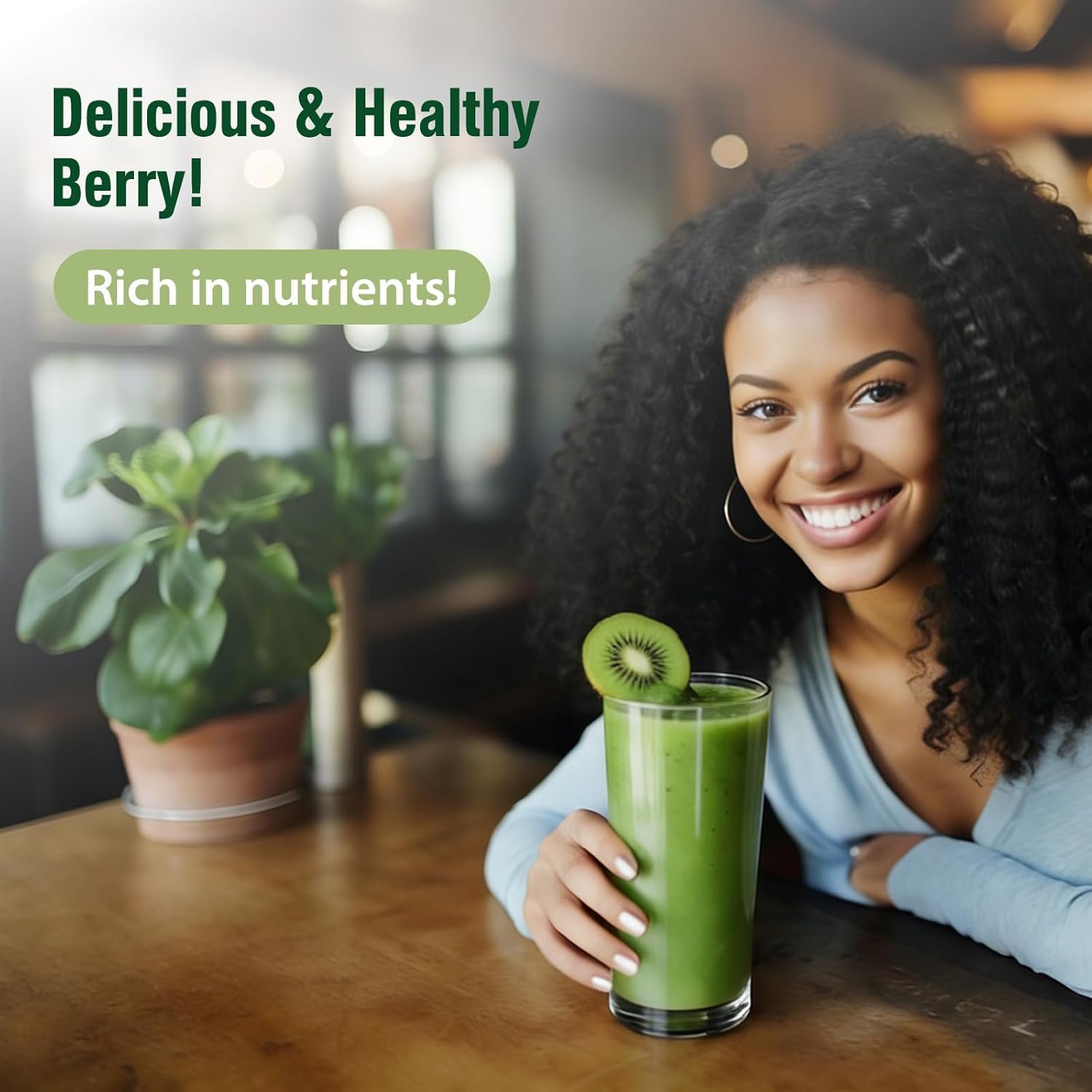 Super Greens Powder Superfood, Greens Juice Drink Mix with Spirulina, Chlorella, Adaptogens & Fiber, Digestive Enzymes, Pre + Probiotics Supplement for Women & Men Bloating & Gut Health, 30 Servings - Image 9
