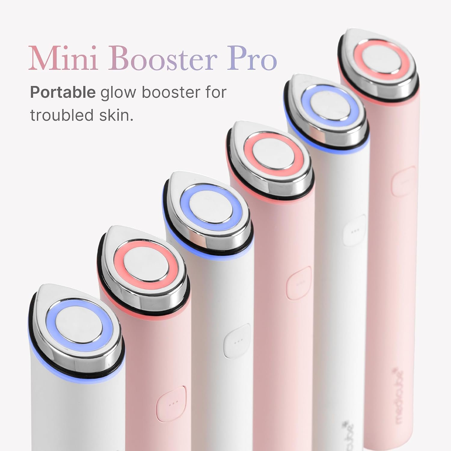 medicube Mini Booster Pro White | Affordable At-Home Facial Device for Beginners - Portable Glow Booster for Glass Skin, Boosting Skin Care Absorption, Skincare for Teens, Korean Skin Care - Image 2